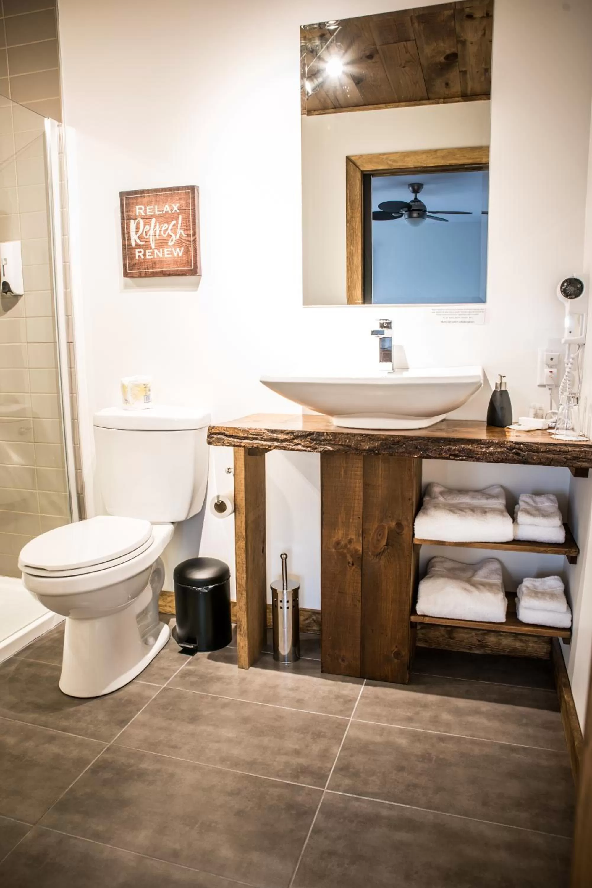 Bathroom in Gîte du Haut des Arbres