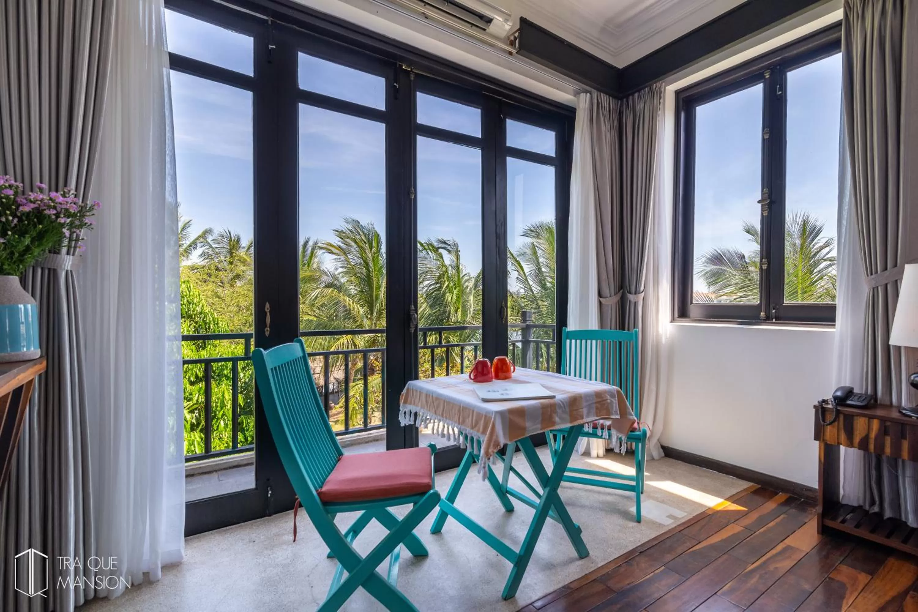 View (from property/room) in Tra Que Mansion