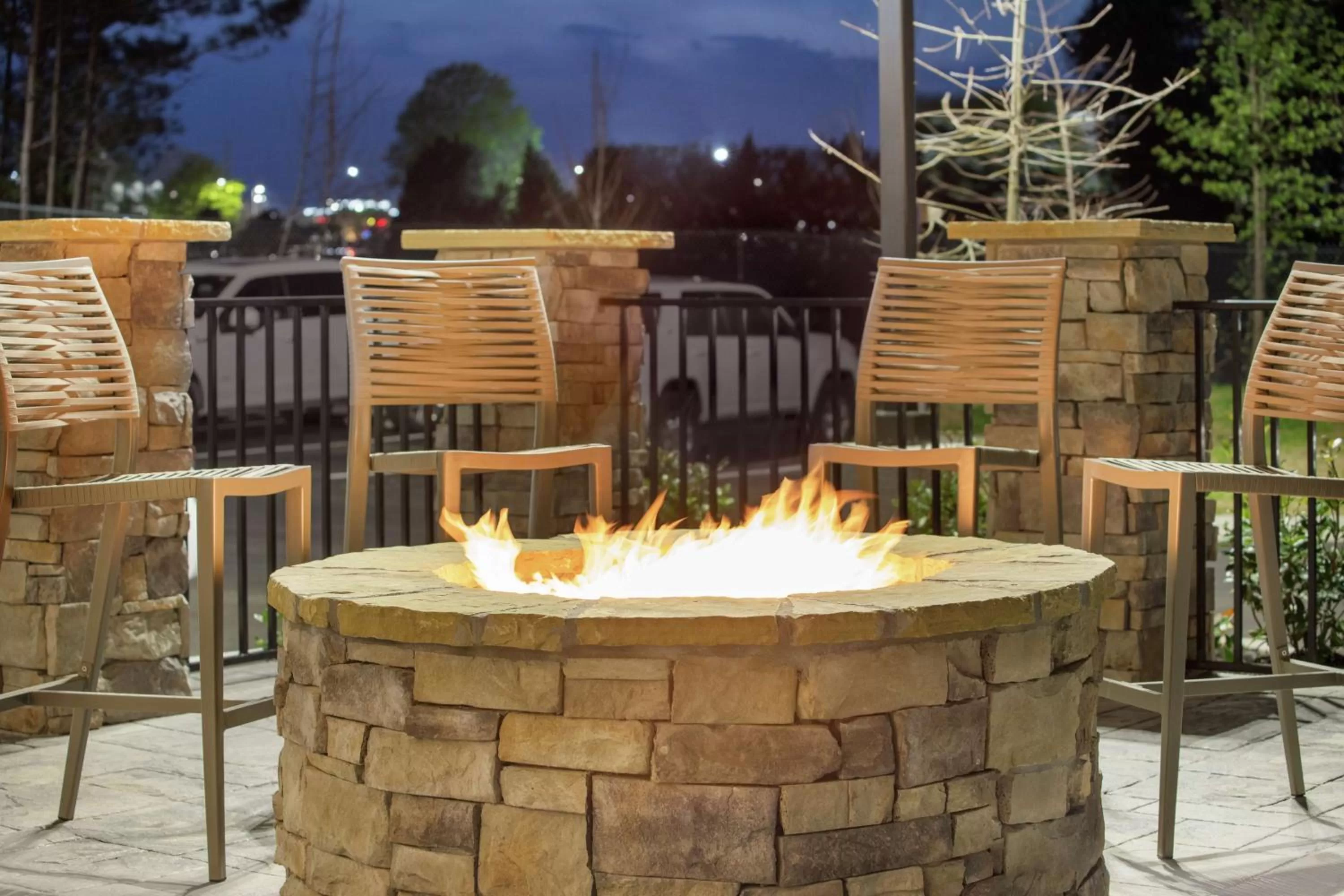 Patio in Homewood Suites By Hilton Mcdonough