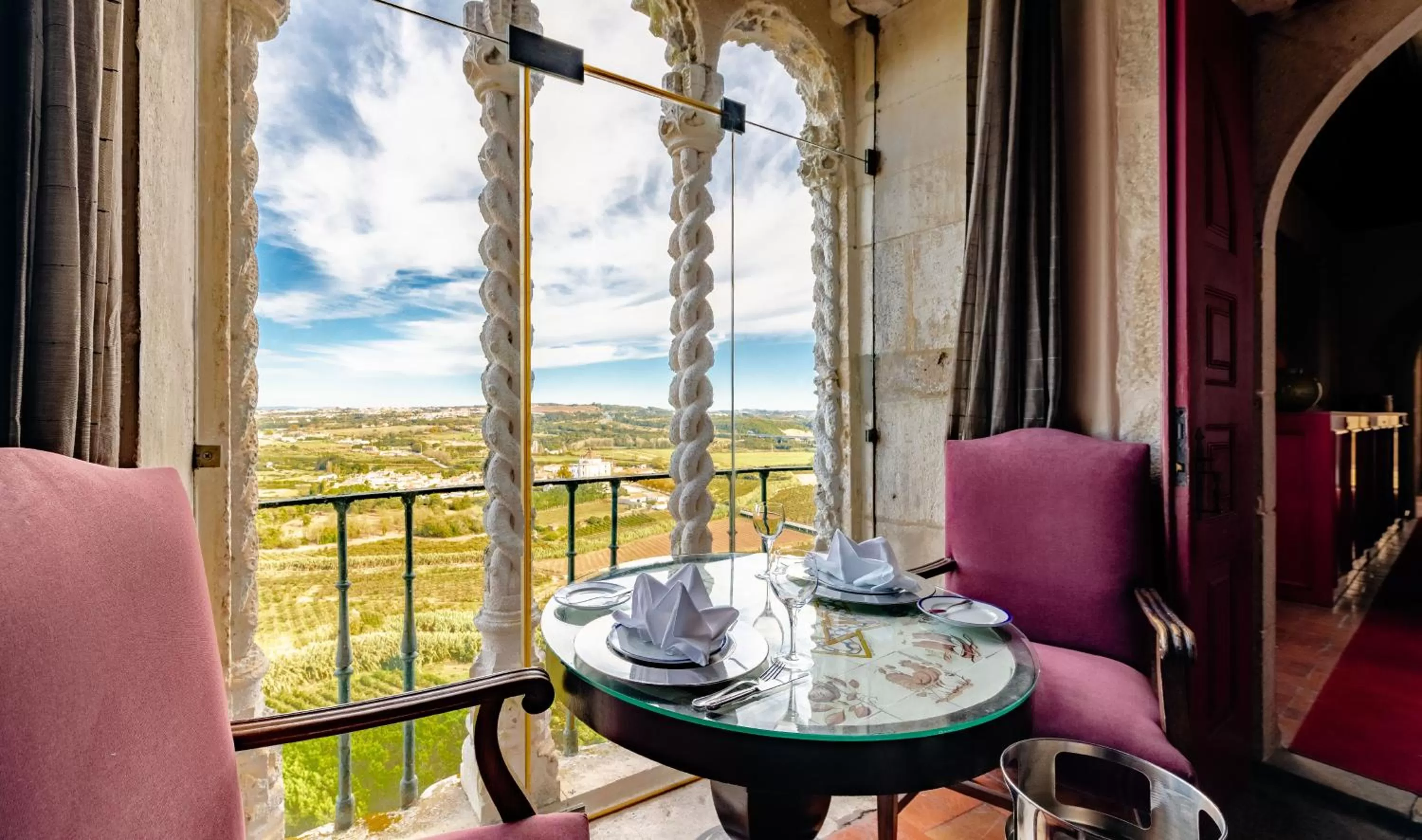 Restaurant/places to eat in Pousada Castelo de Obidos