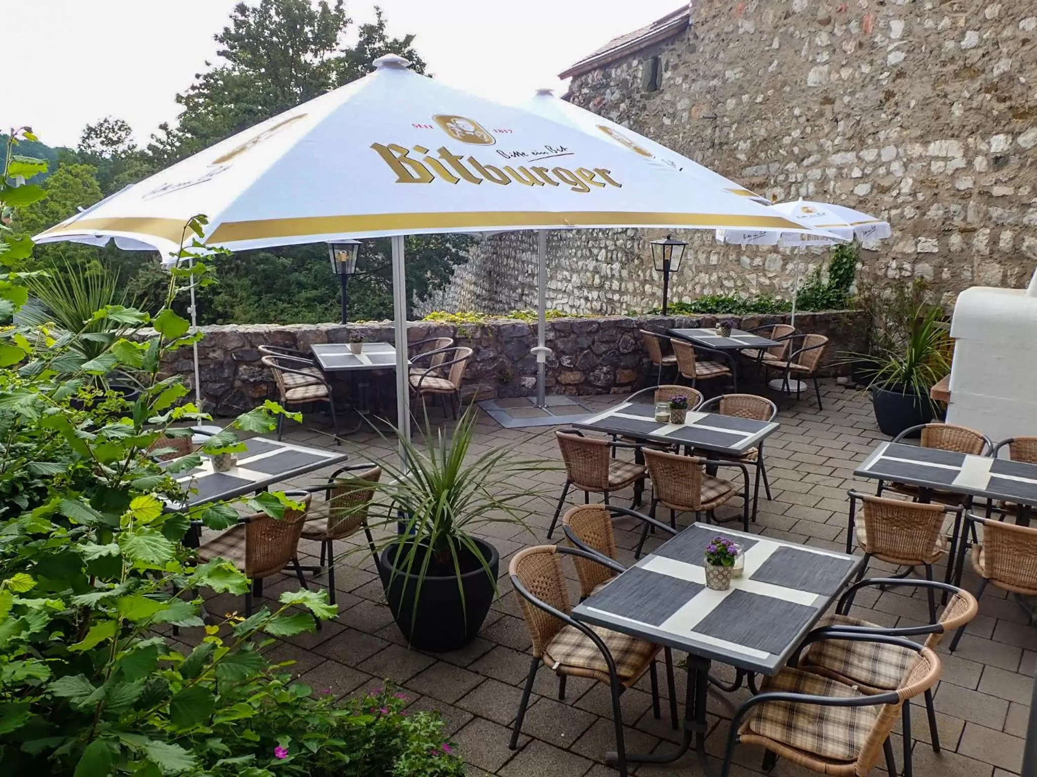 Balcony/Terrace in Hotel Wetzlarer Hof