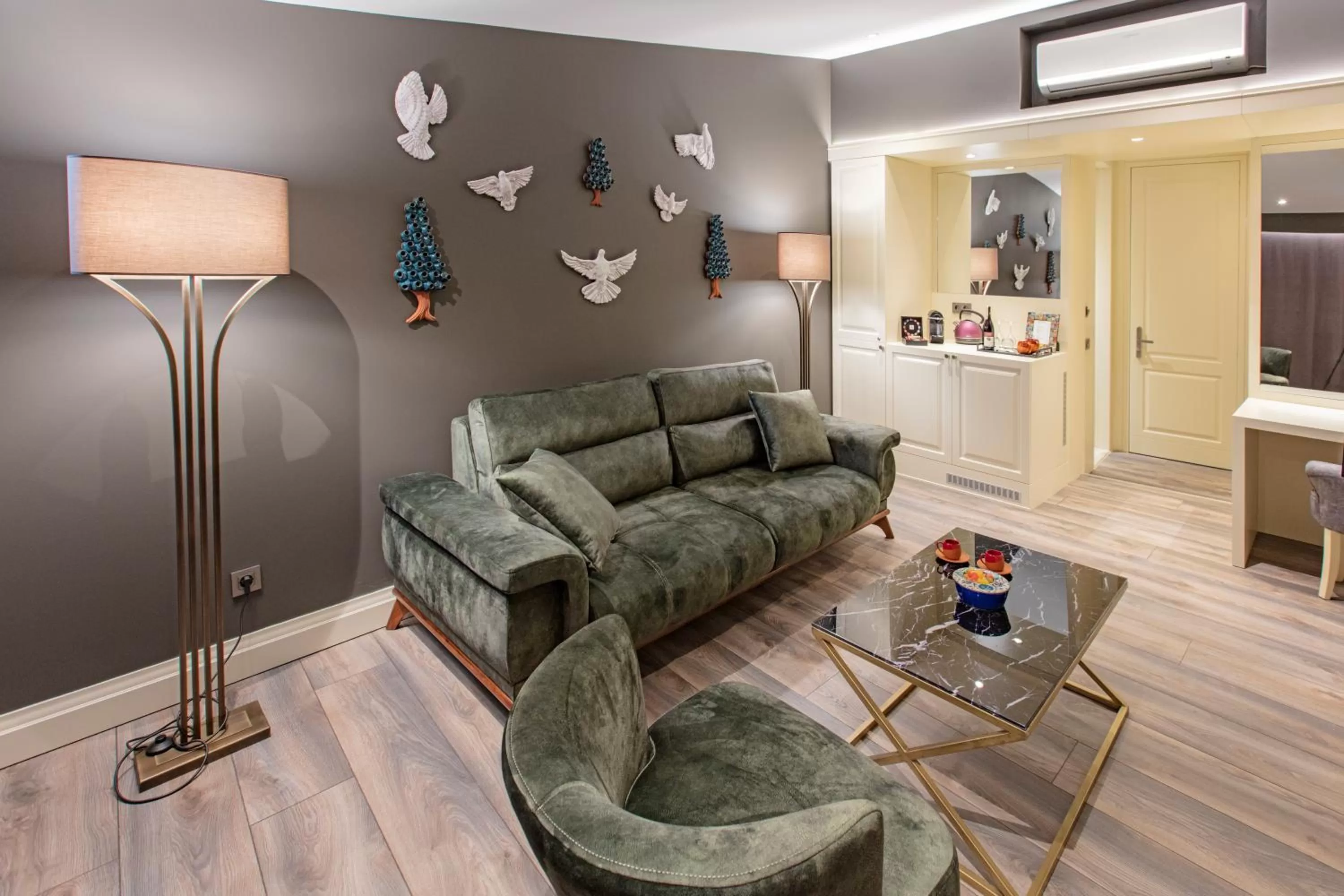 Seating area in Hotel Miniature - Ottoman Mansion