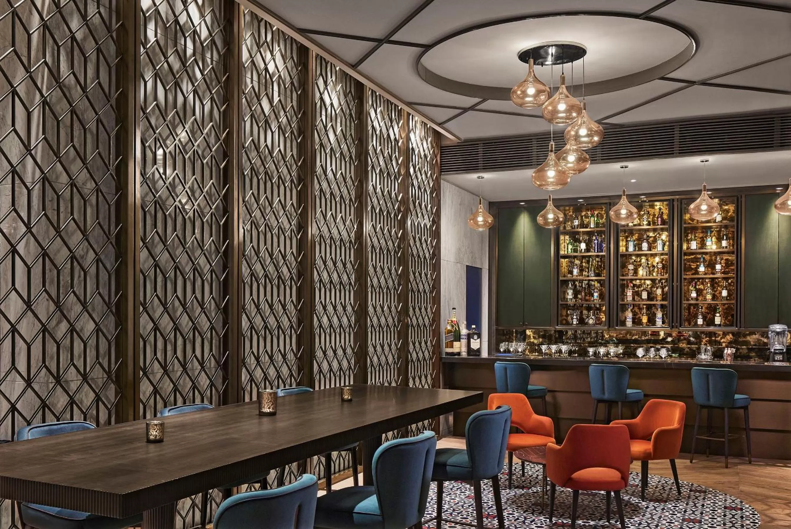 Lounge or bar in Taj Wellington Mews Chennai