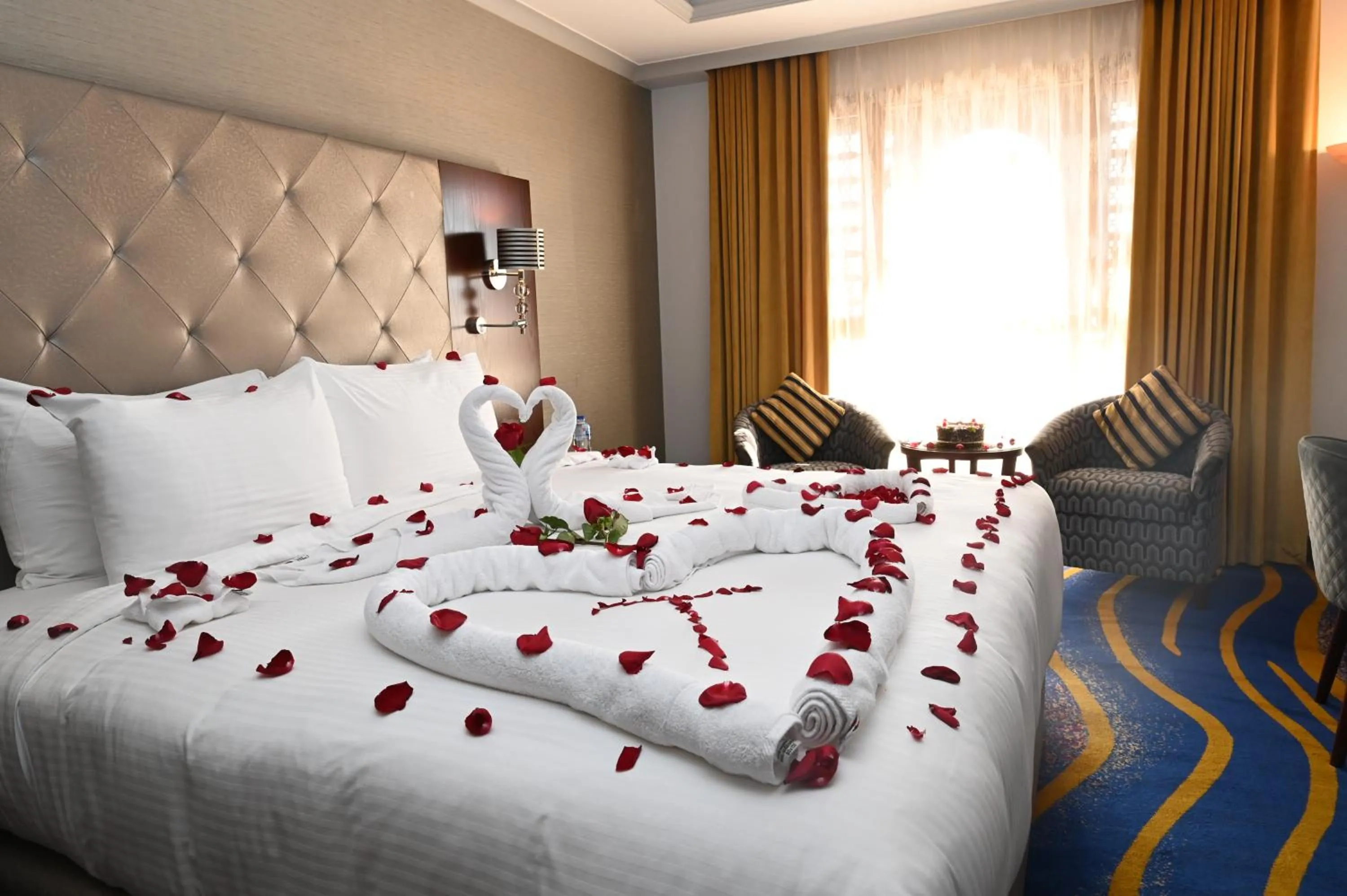 Photo of the whole room, Bed in Dar Al Taqwa Hotel
