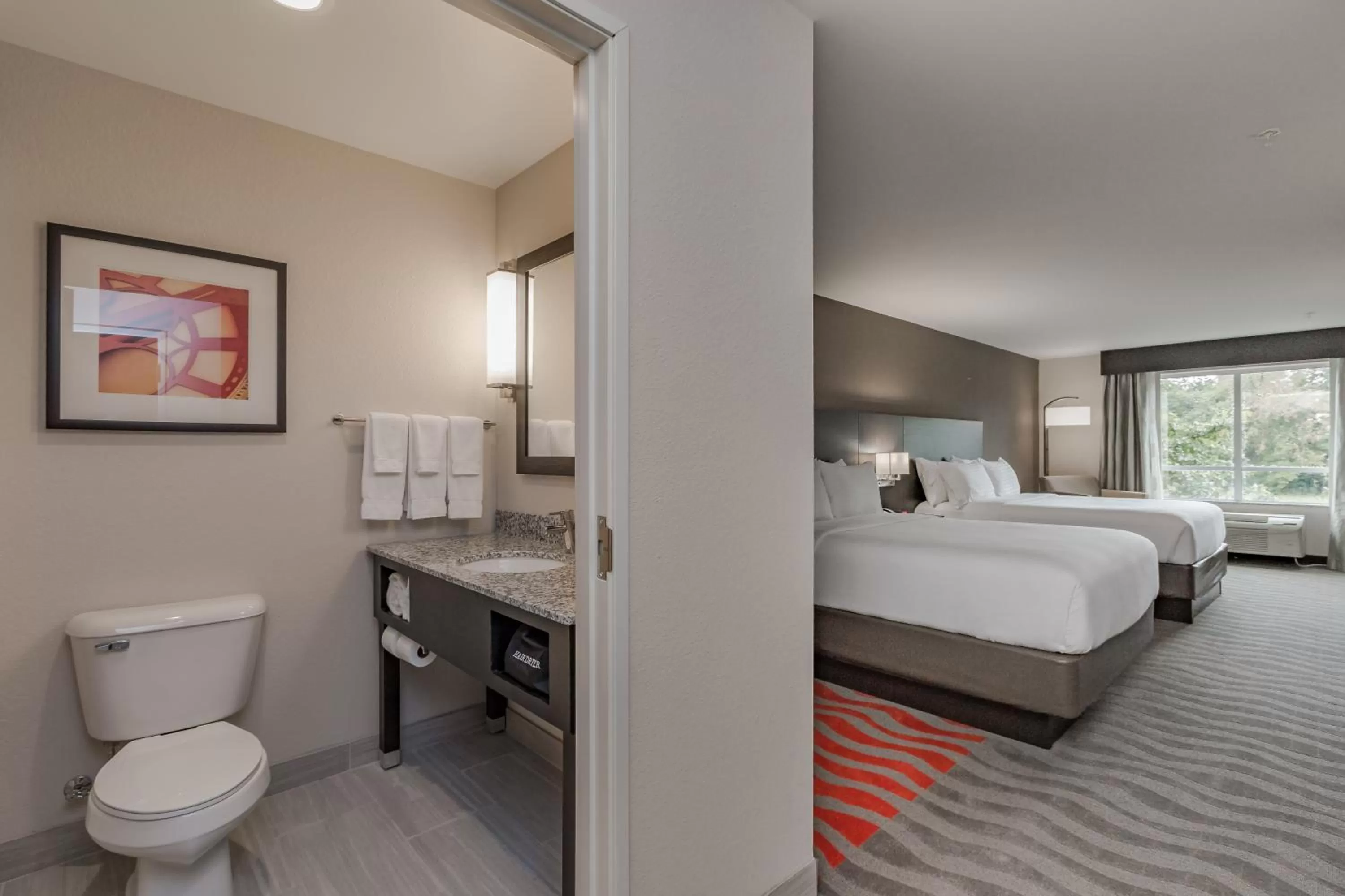 Bedroom, Bed in Holiday Inn Mishawaka by IHG