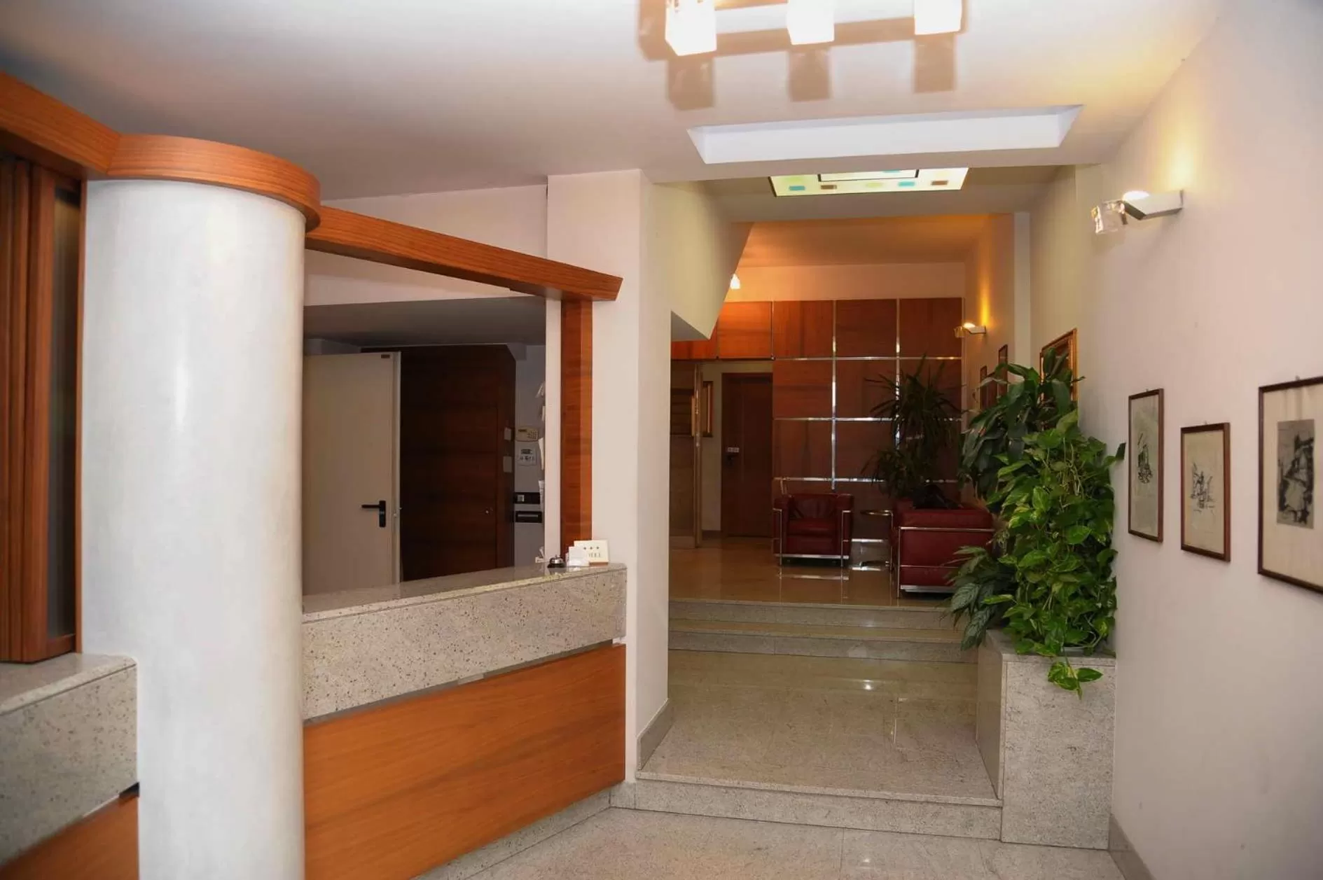Lobby or reception in Albergo Valle d'Oro