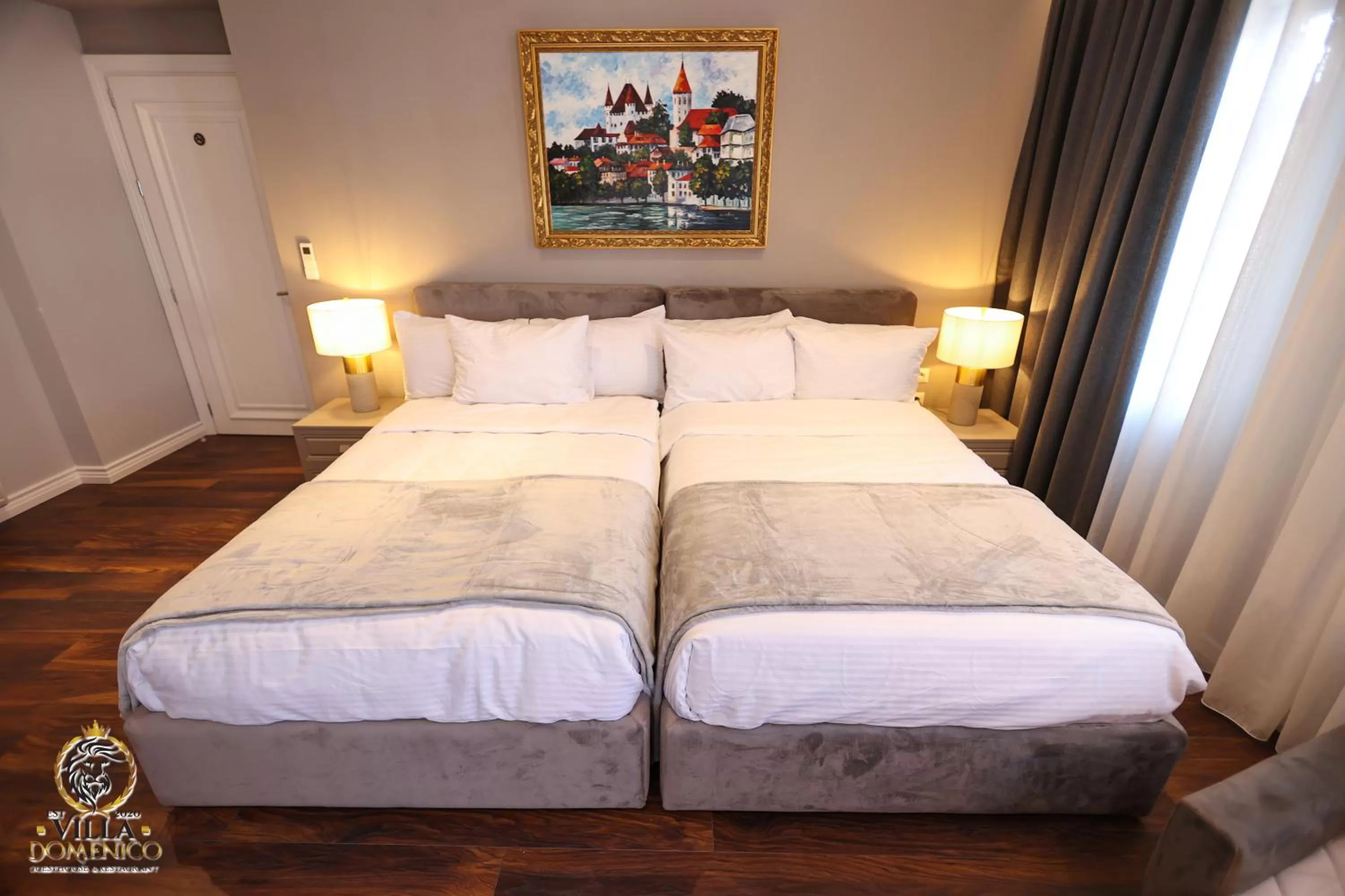 Bed in Villa Domenico Korce