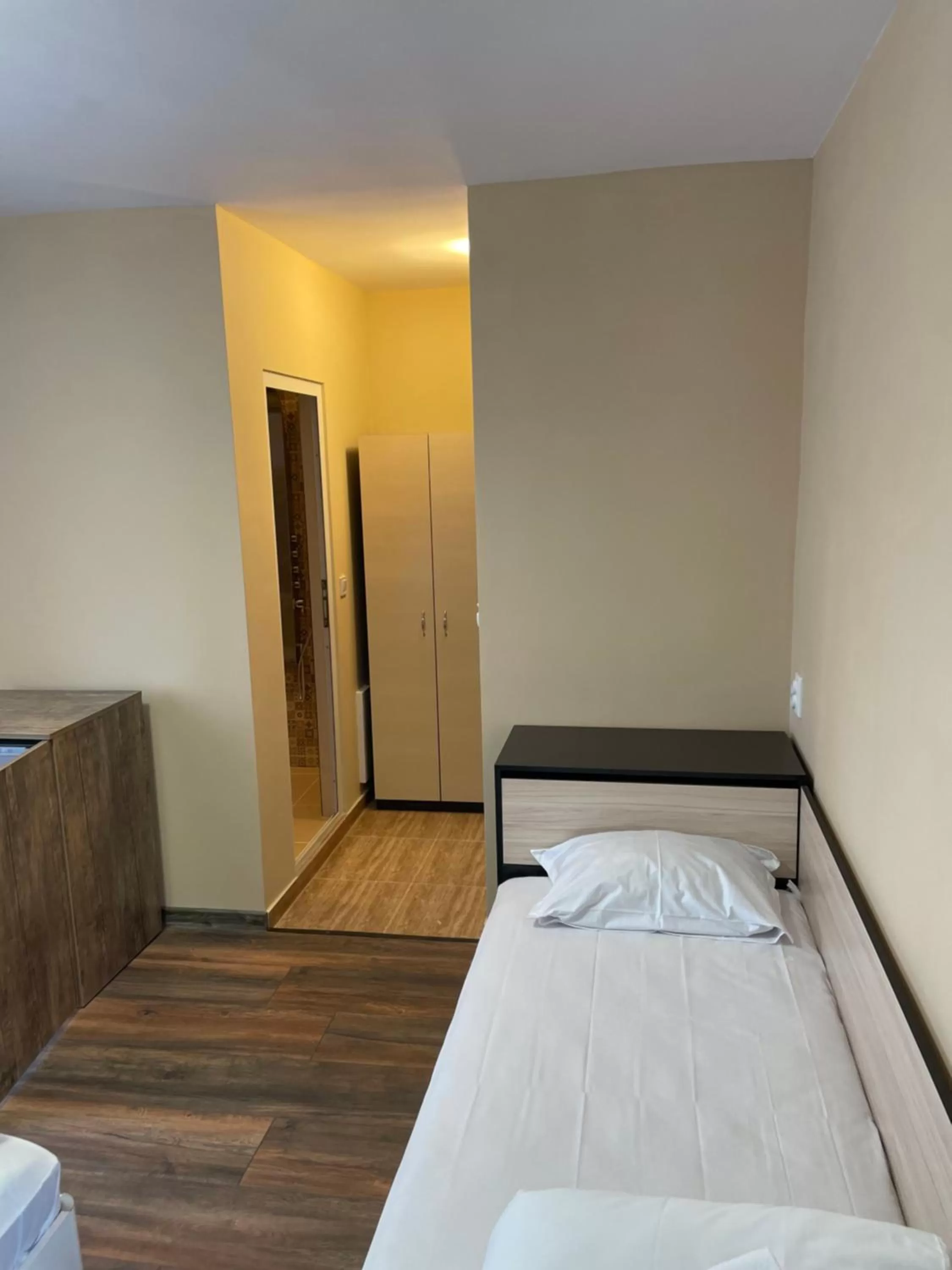 Bed in Family Hotel Malibu