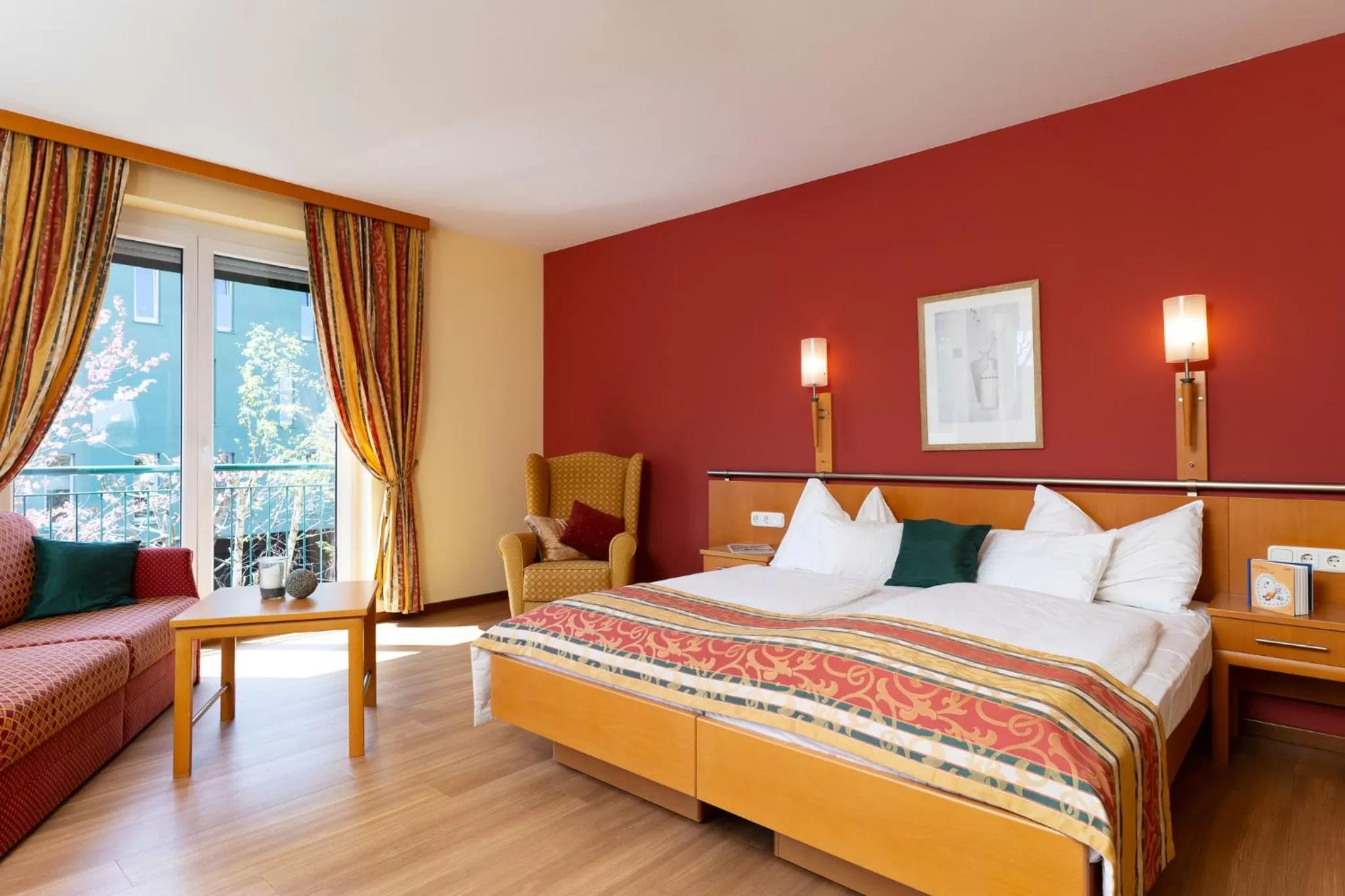 Bed in Hotel Garni Pölzl