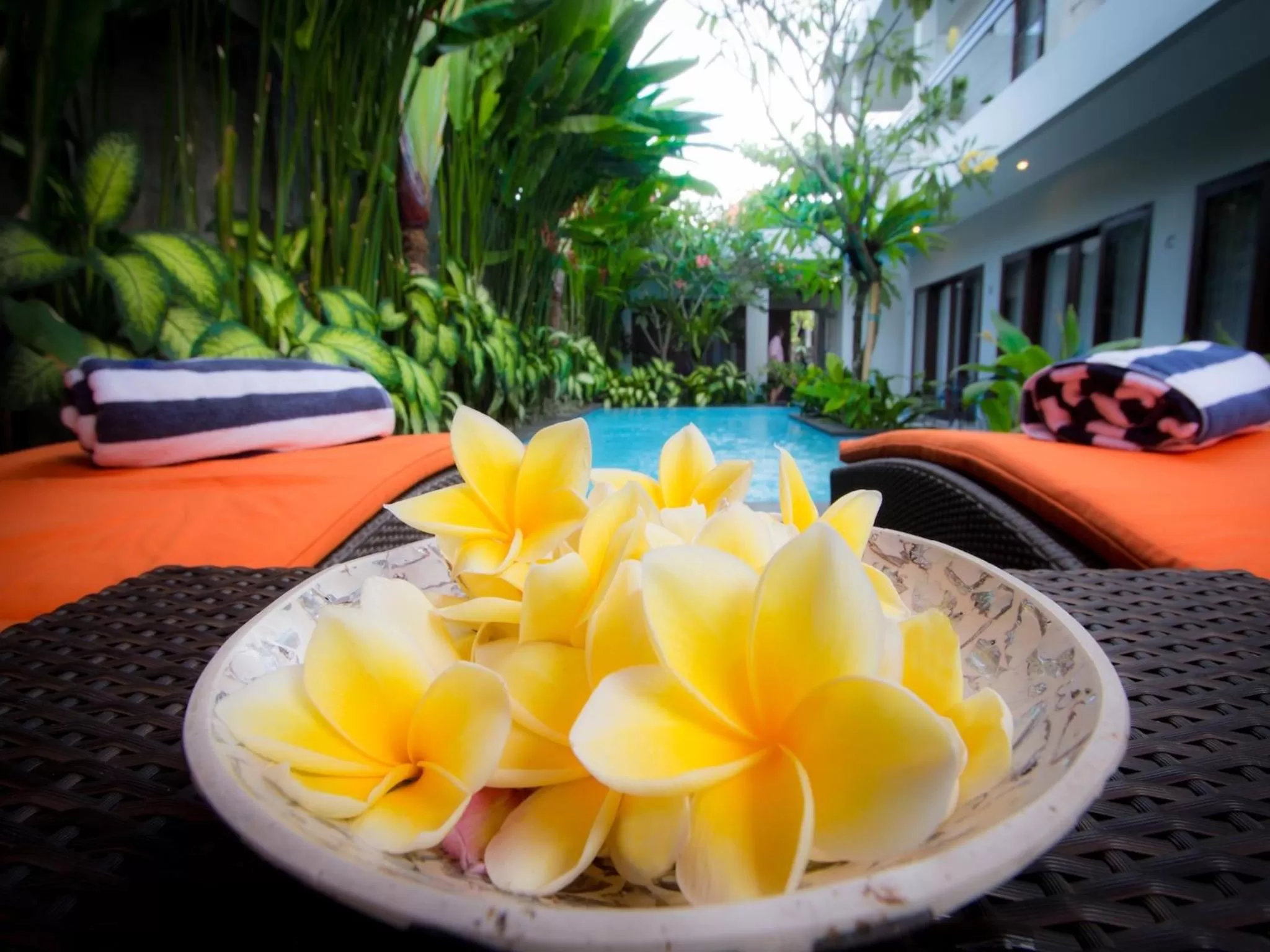 Decorative detail in The Pavilion Hotel Kuta