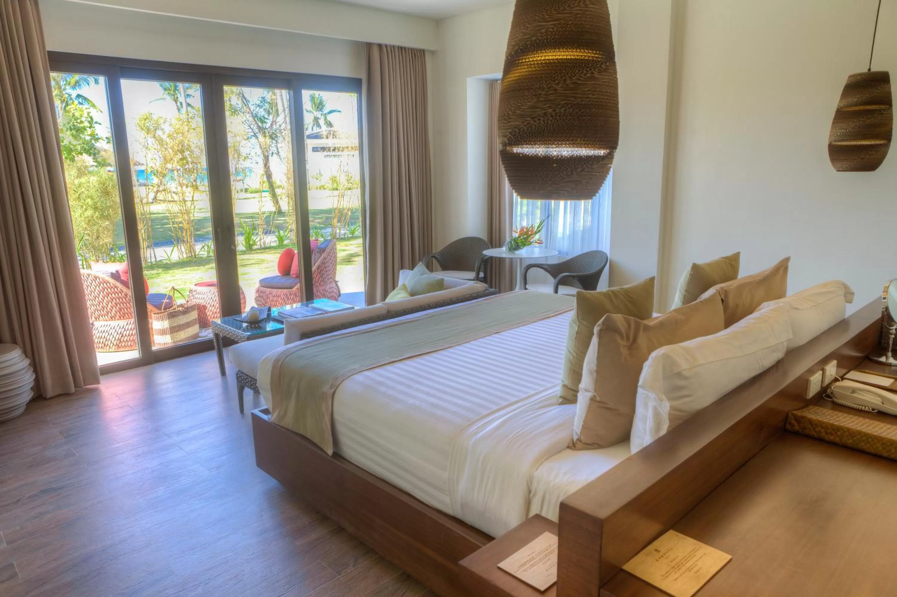 Bed in Kandaya Resort