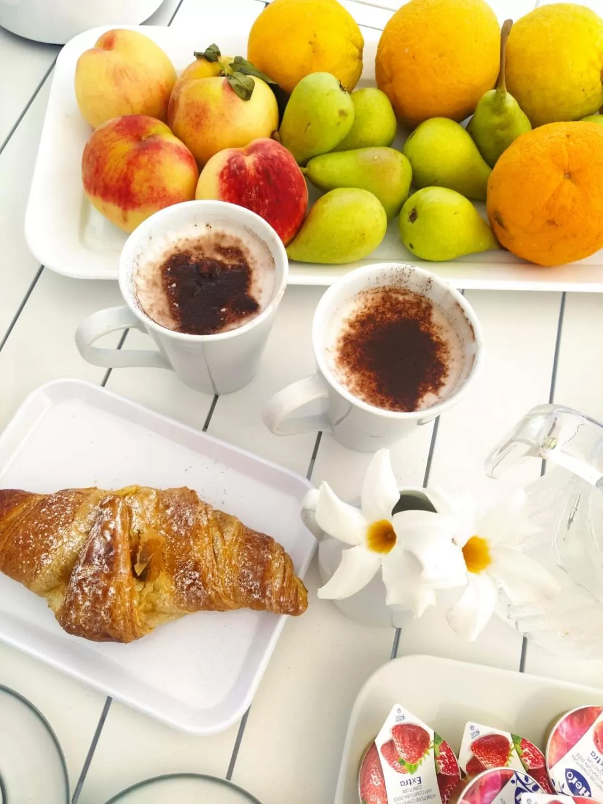 Food and drinks in Il Fiore Bianco