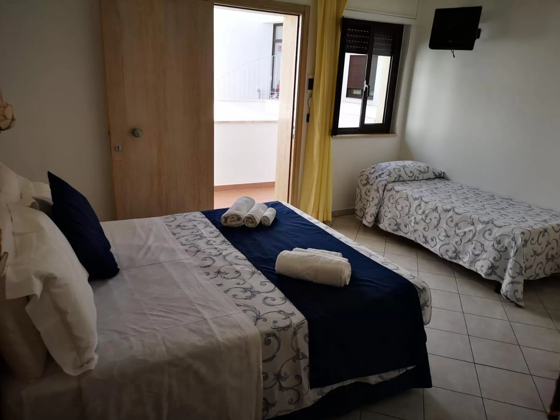 Bed in Hotel Profumo Di Mare