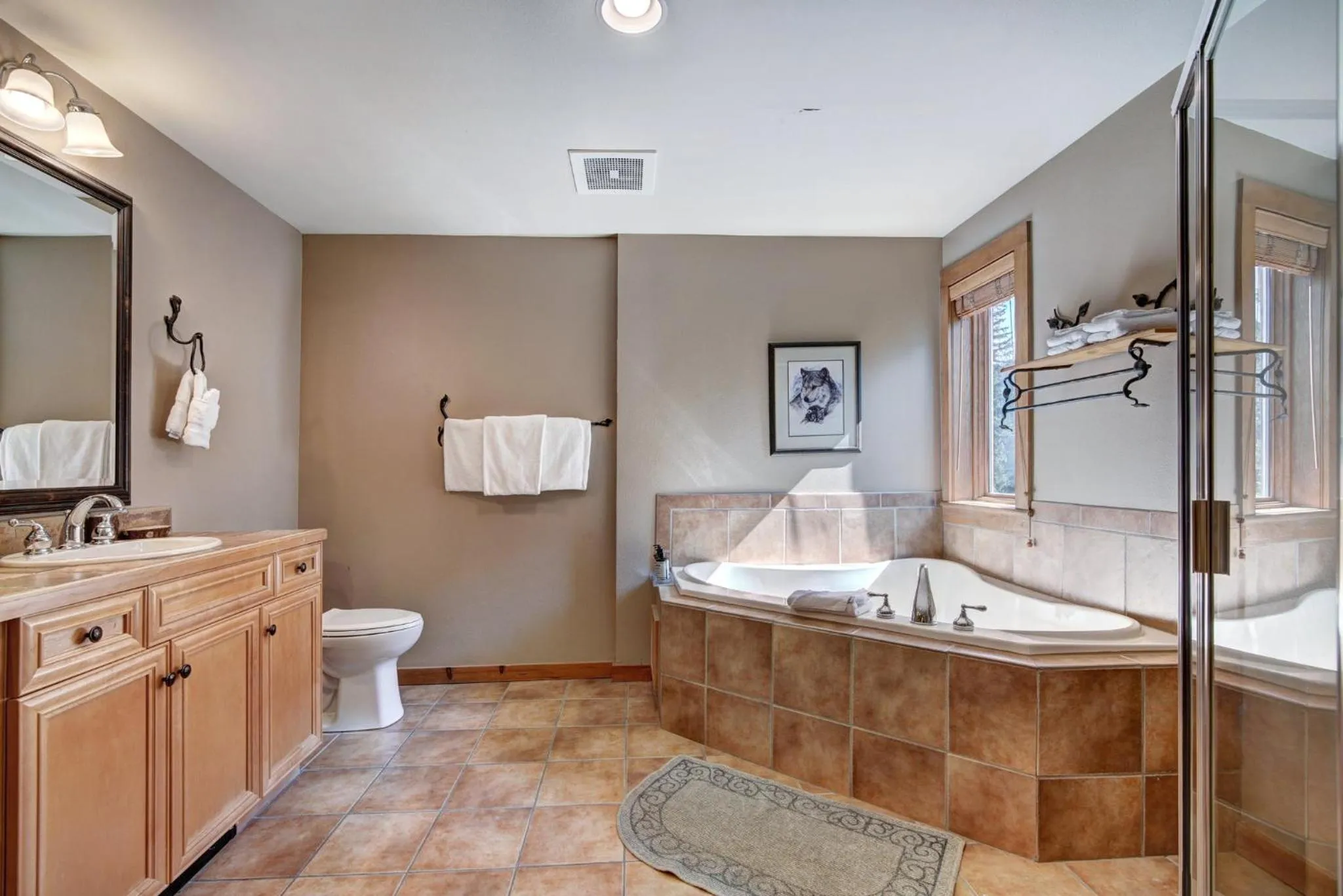 Bathroom in Timbers & Lone Eagle by Vail Resorts