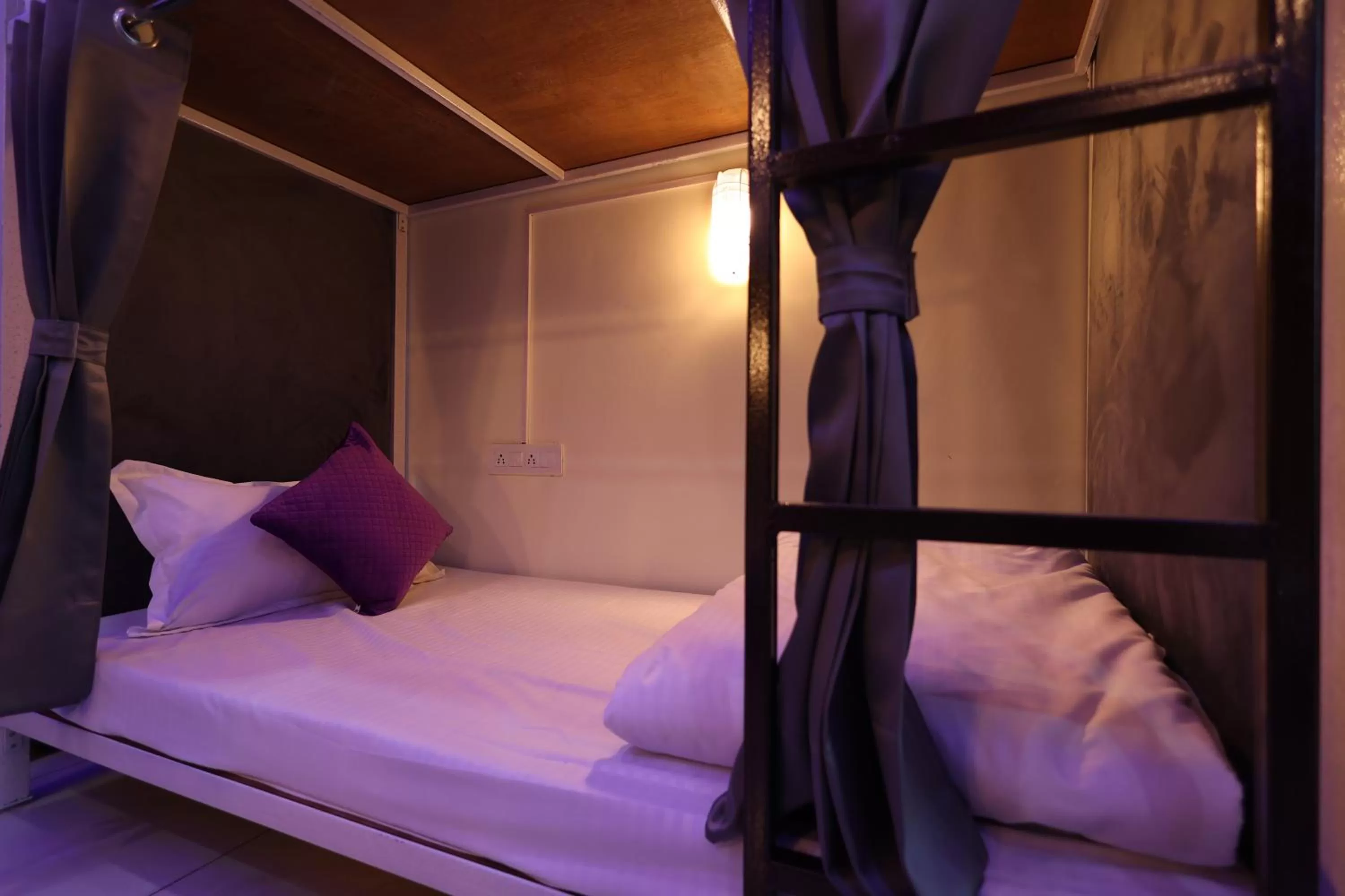 Bed in Perfectstayz Value Forest Valley Near Waterfall