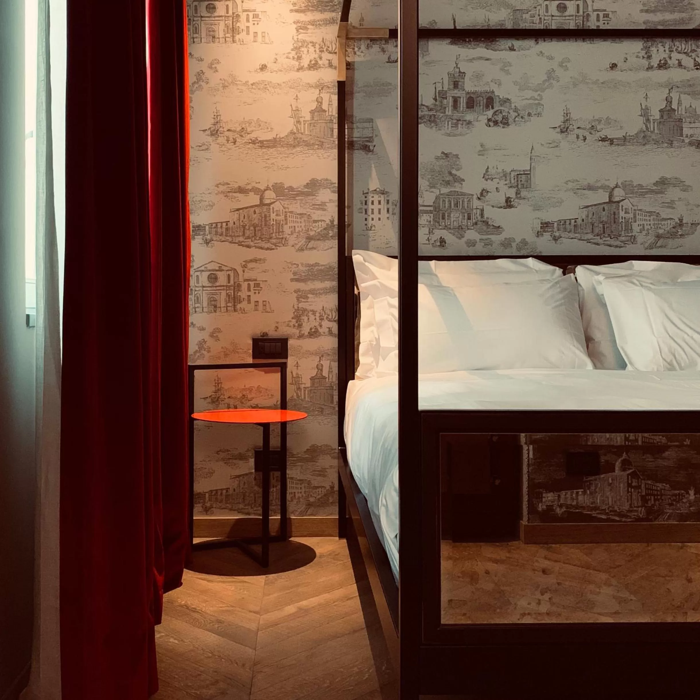 Bed in Madama Garden Retreat