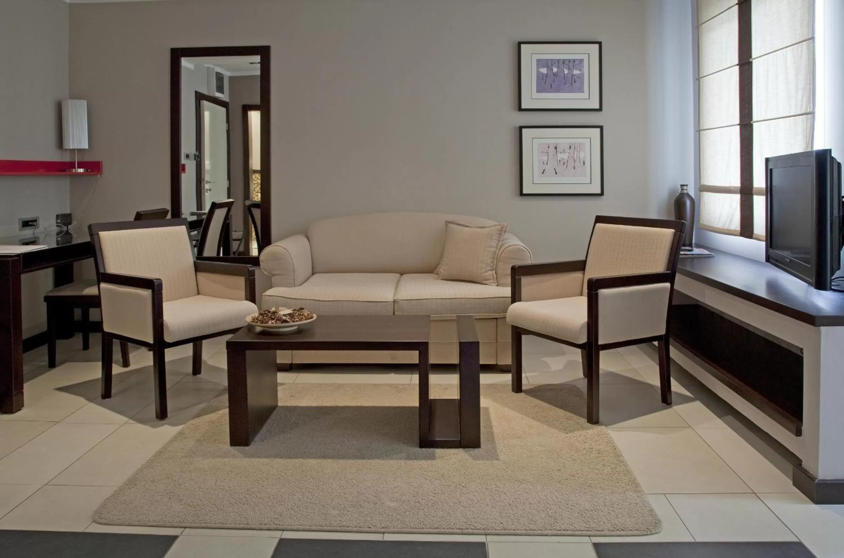 Living room in Garni Boutique Hotel Arta