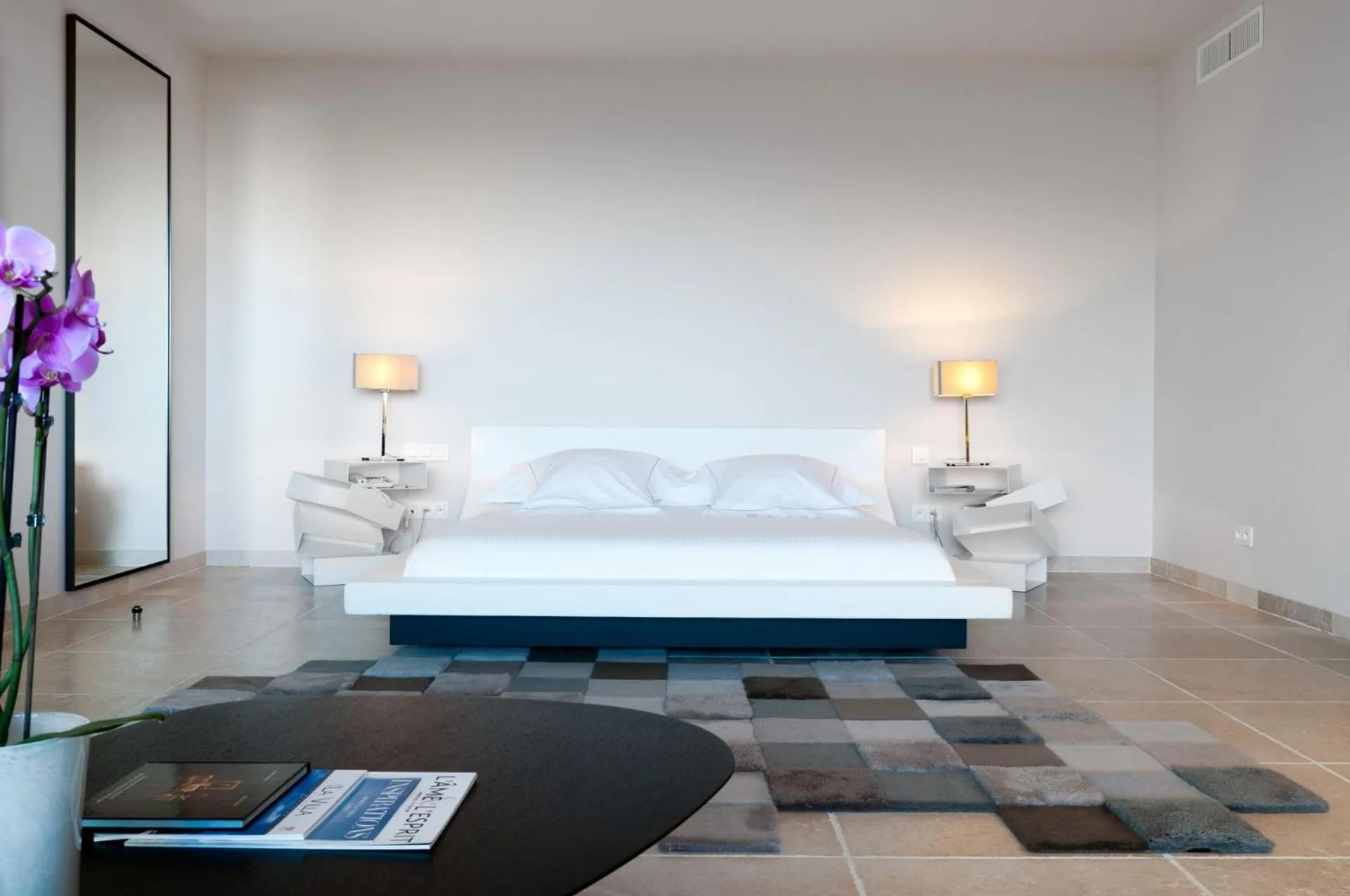 Bedroom, Bed in La Villa Calvi