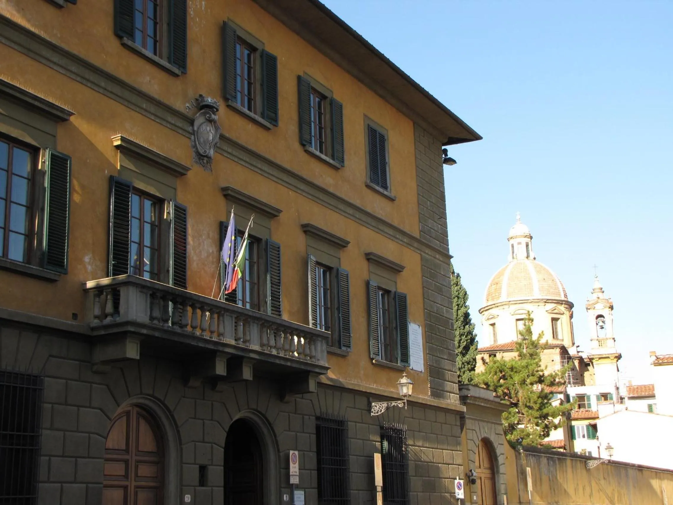 Facade/entrance in Casa Santo Nome di Gesu