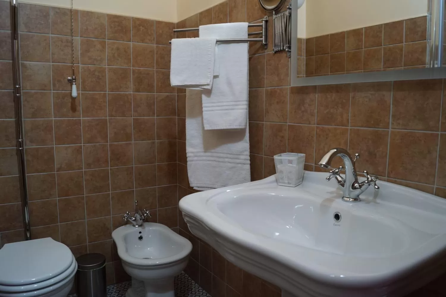 Bathroom in La Stazione