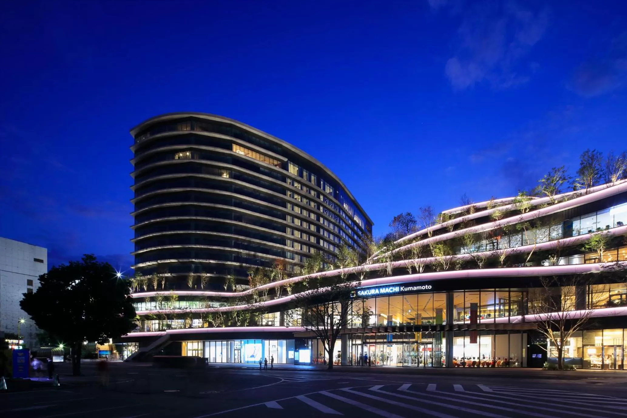 Property building in KOKO HOTEL Premier Kumamoto