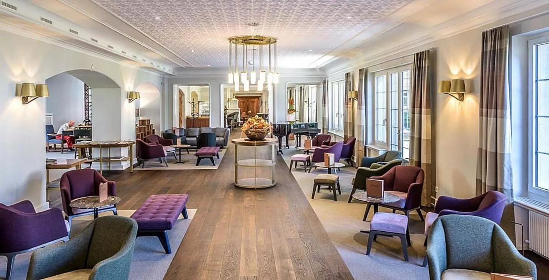 Lobby or reception in Kurhotel Im Park