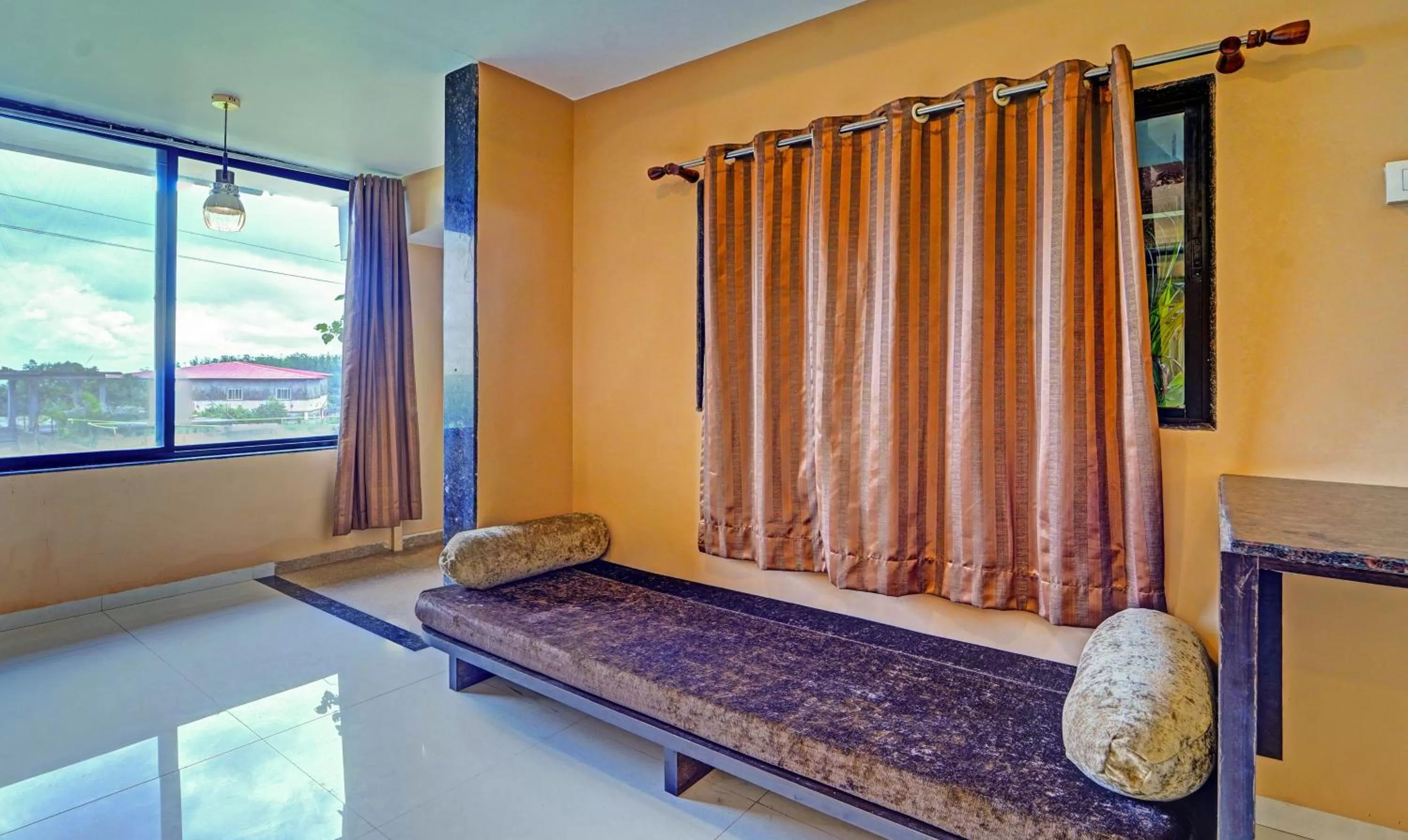 Bedroom, Bed in Treebo Vhyomaan Resort With Swimming Pool