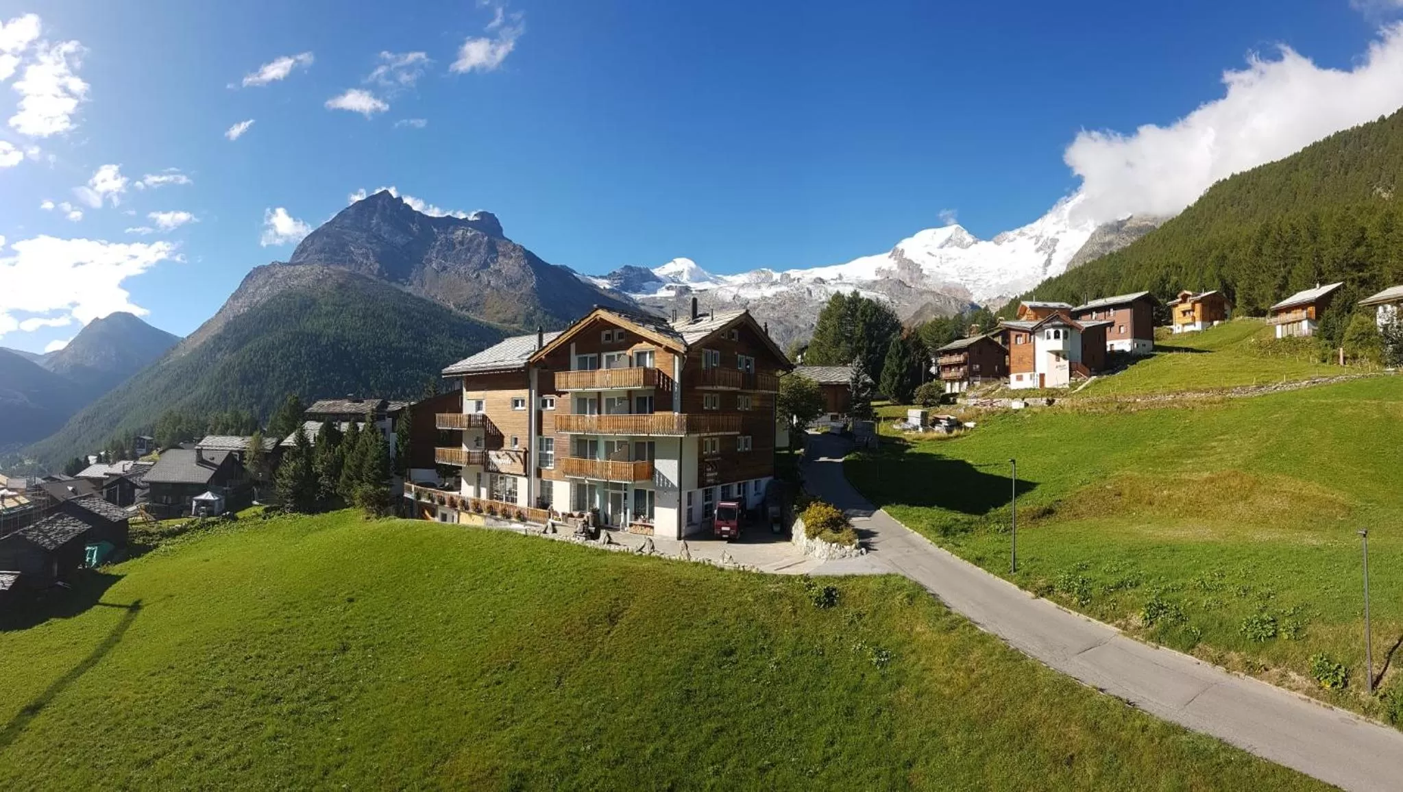 Natural landscape, Property Building in Hotel Alpenperle