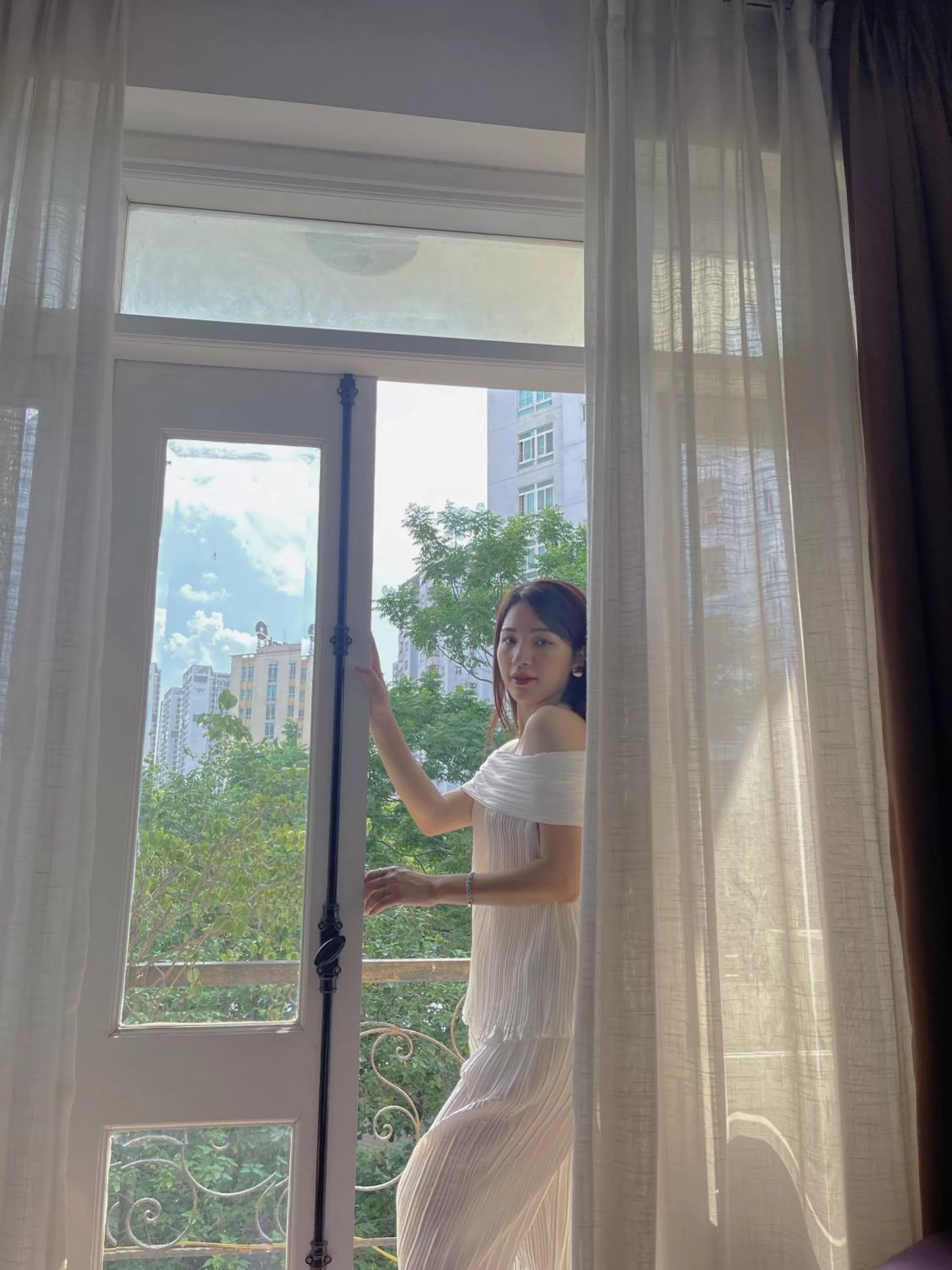 Balcony/Terrace in Hanoi Suji Hotel