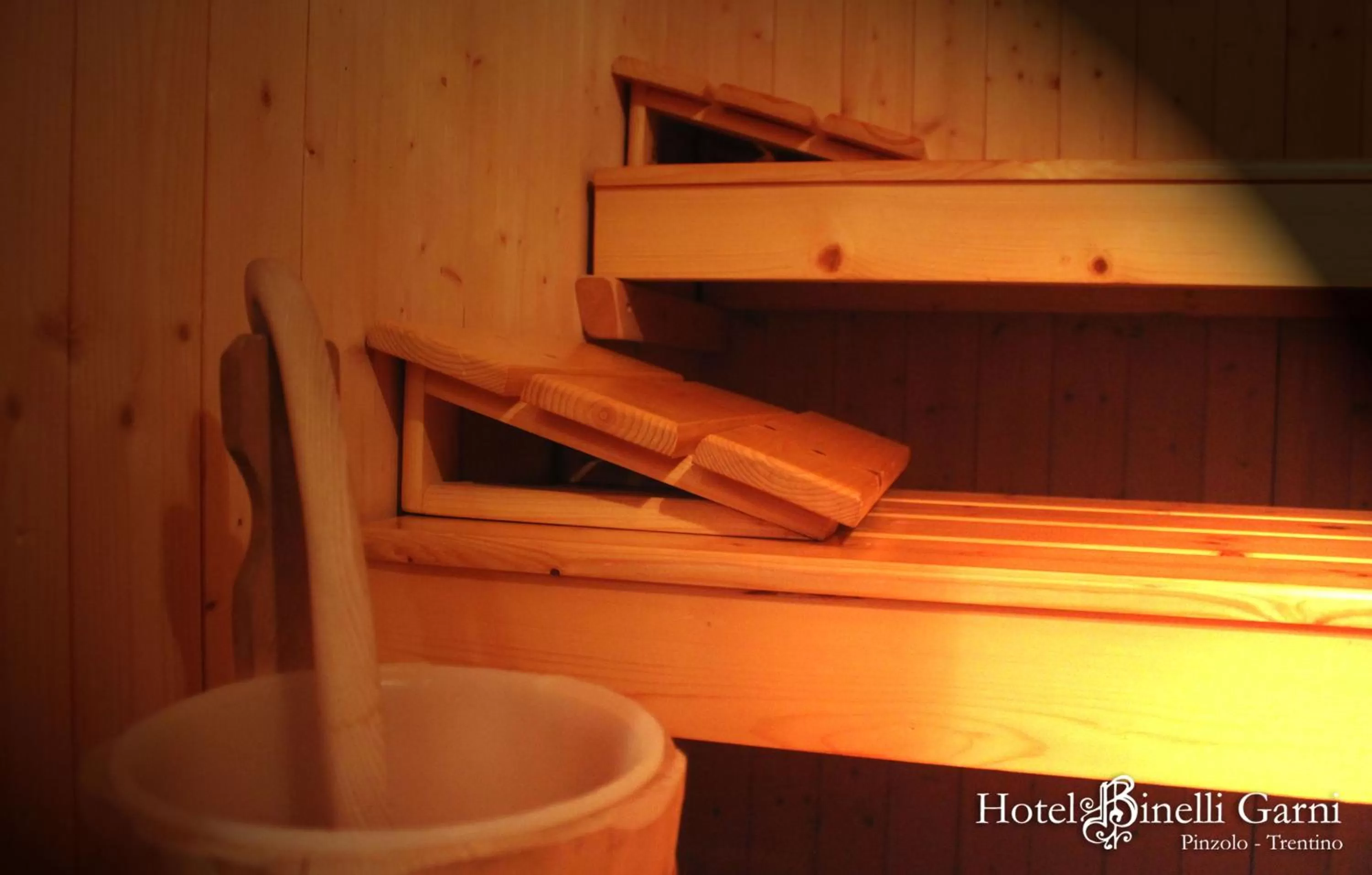 Sauna in Hotel Binelli