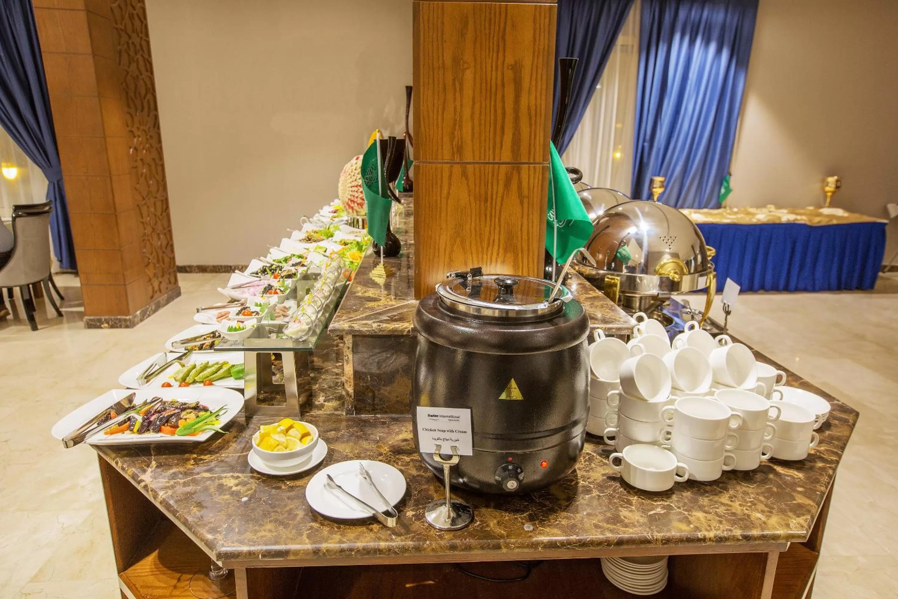 Food in Swiss In Tabuk Hotel