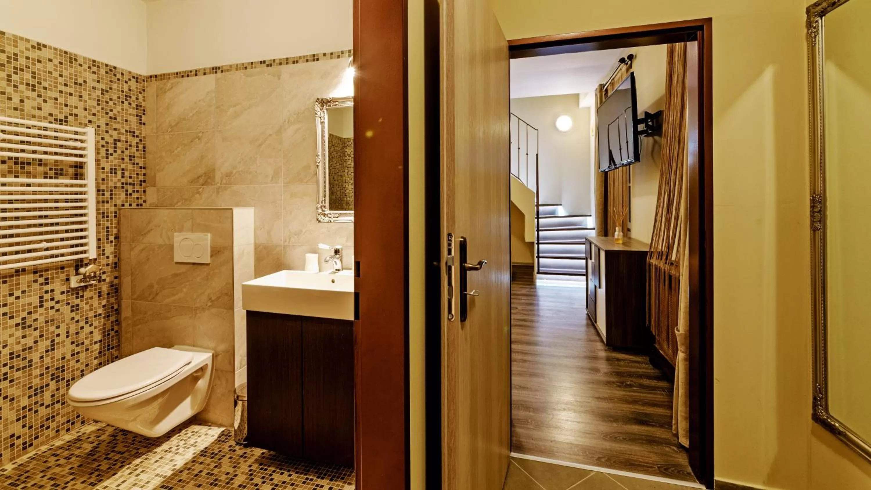 Bathroom in Dům U pikové desítky