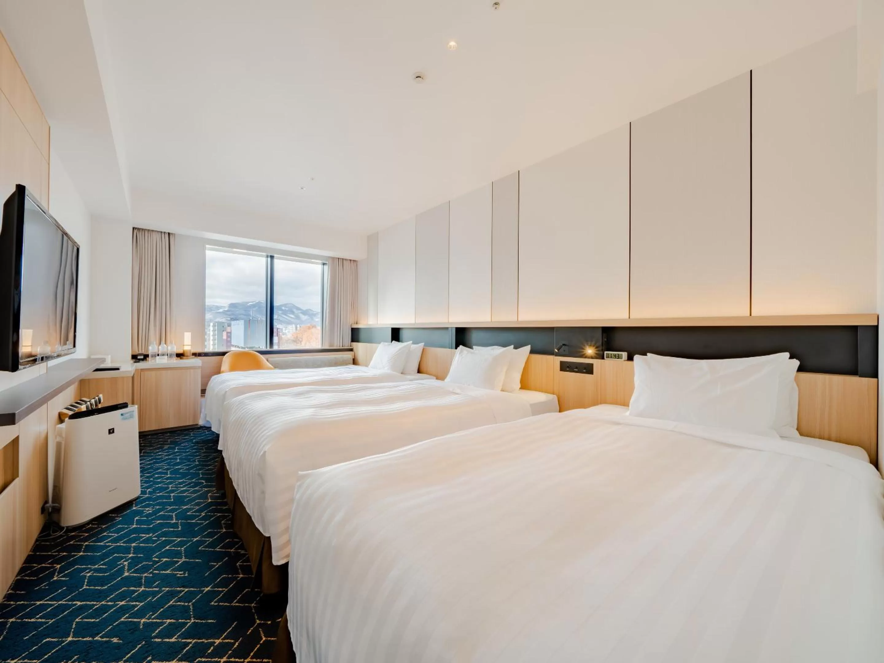 Moderate Twin Room for 3 People with Extra Bed - Non-Smoking in Keio Prelia Hotel Sapporo