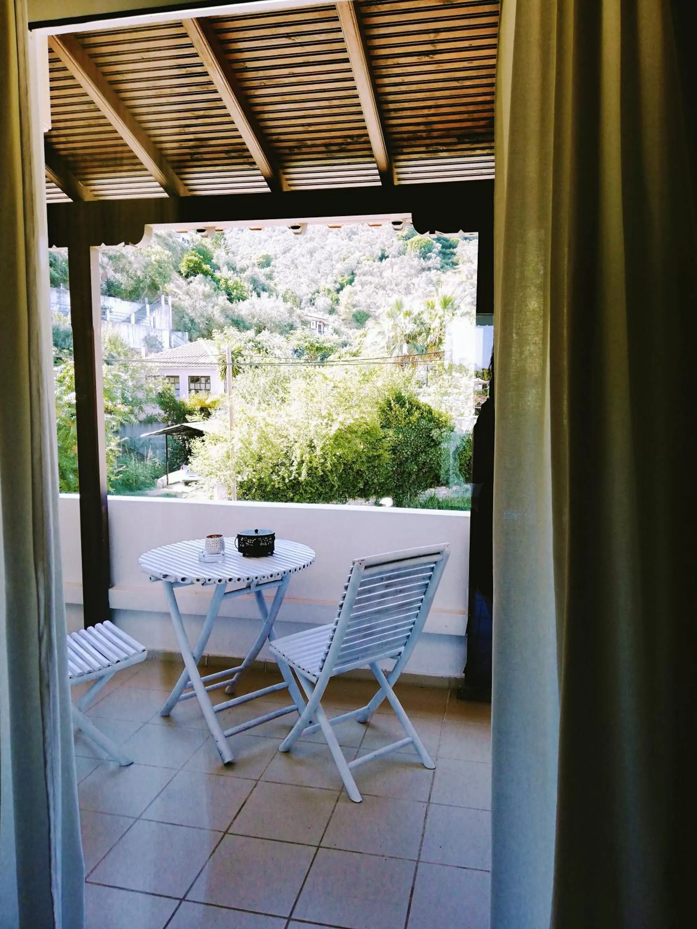 Patio in Rigas Rooms