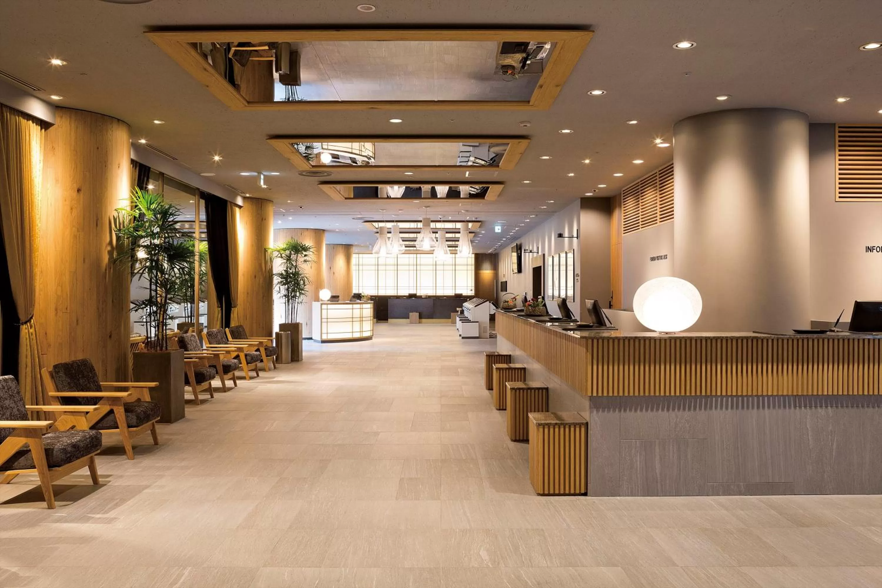 Lobby or reception in Shinjuku Washington Hotel