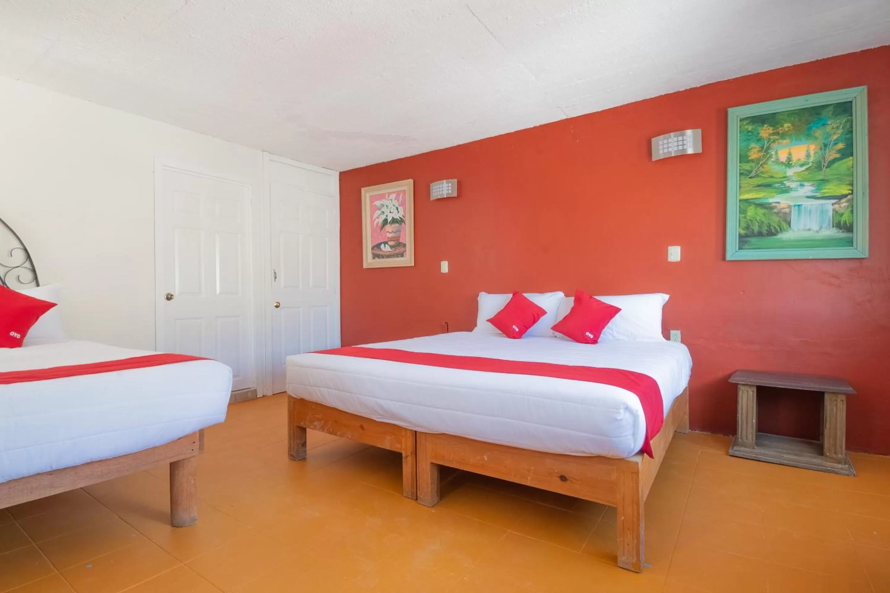 Bedroom in OYO Hotel Meson de la Concepcion