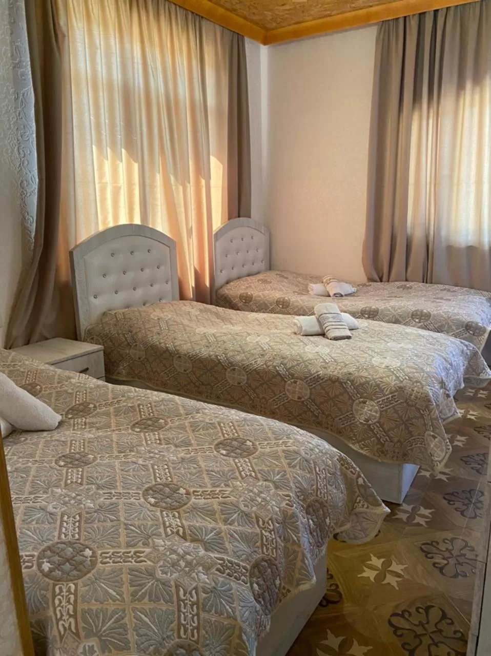 Bed in Tatev Shinuhayr Hotel'