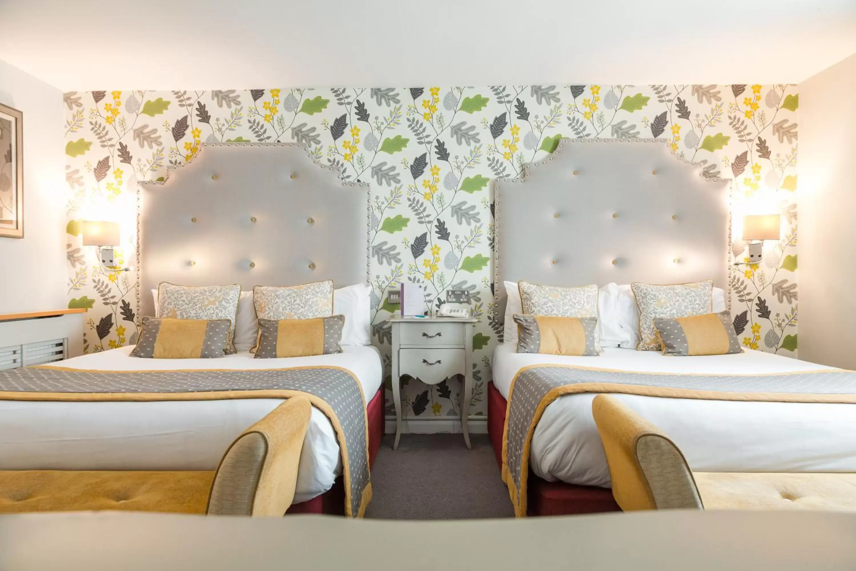 Deluxe Double Room with Two Double Beds in Thornton Hall Hotel & Spa Deluxe Double Room with Two Double Beds in Thornton Hall Hotel & Spa