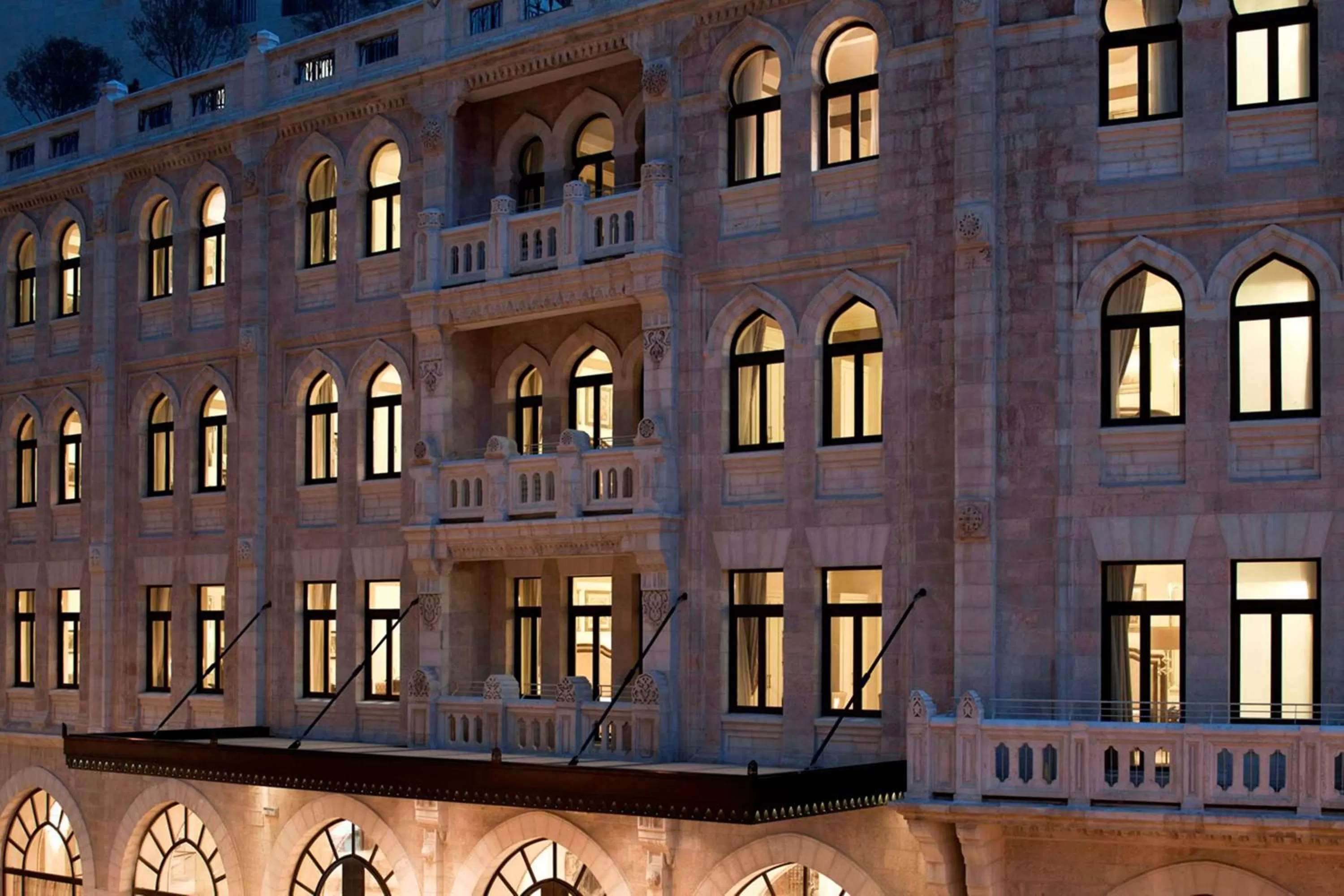 Property building in Waldorf Astoria Jerusalem