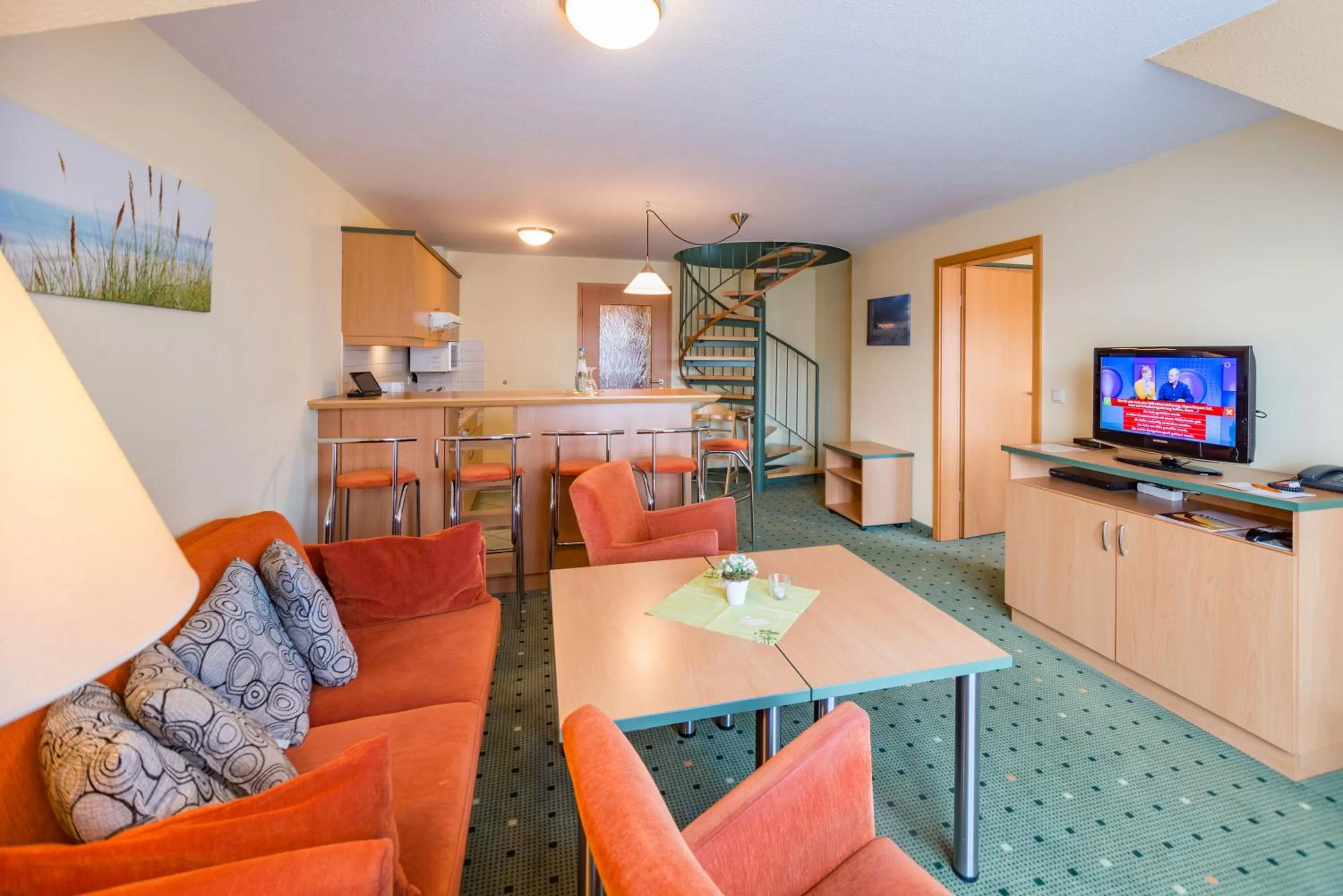 Photo of the whole room in Am Weststrand Apartmenthaus Waldeck