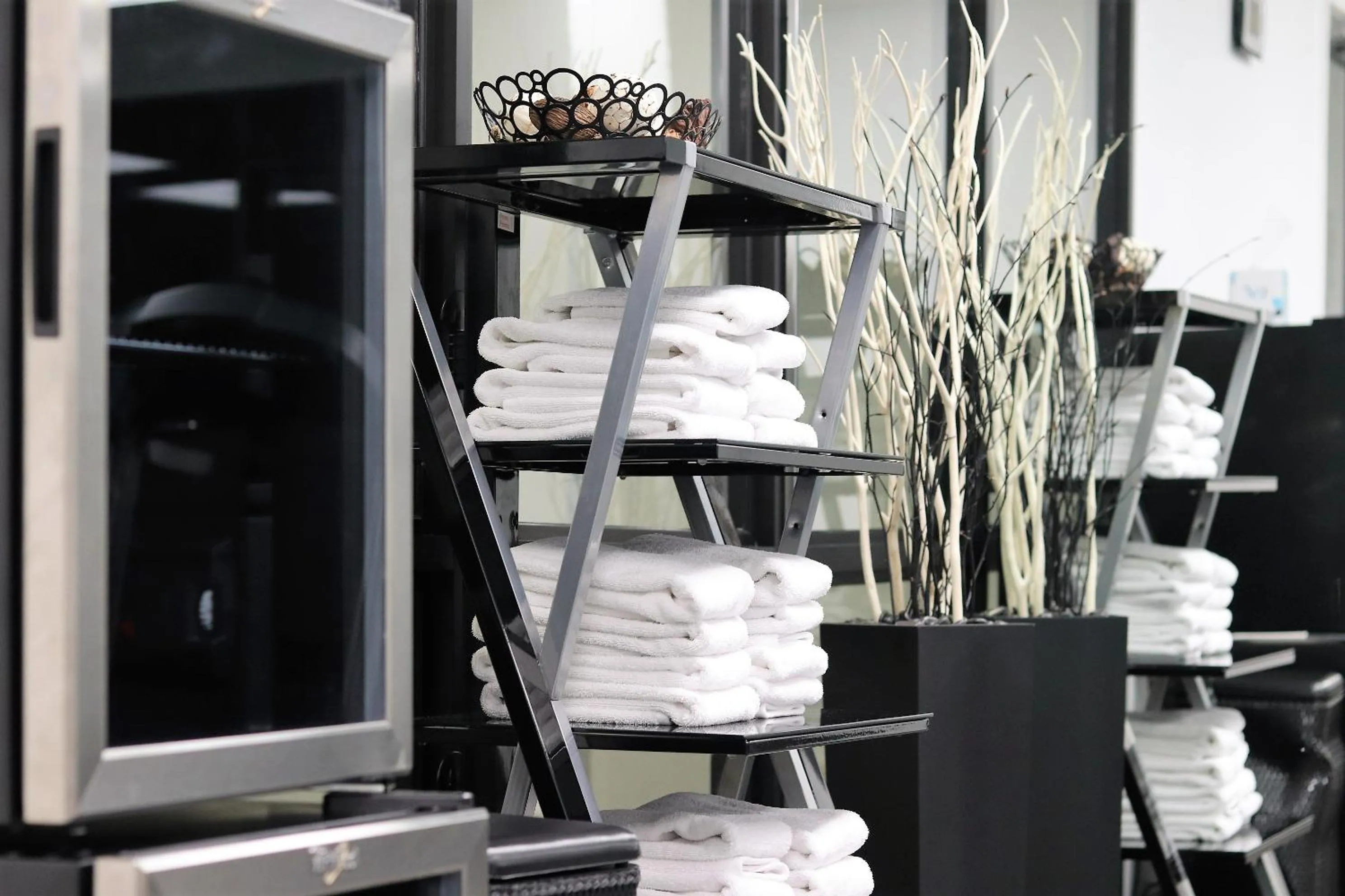 Fitness centre/facilities in Harborside Hotel