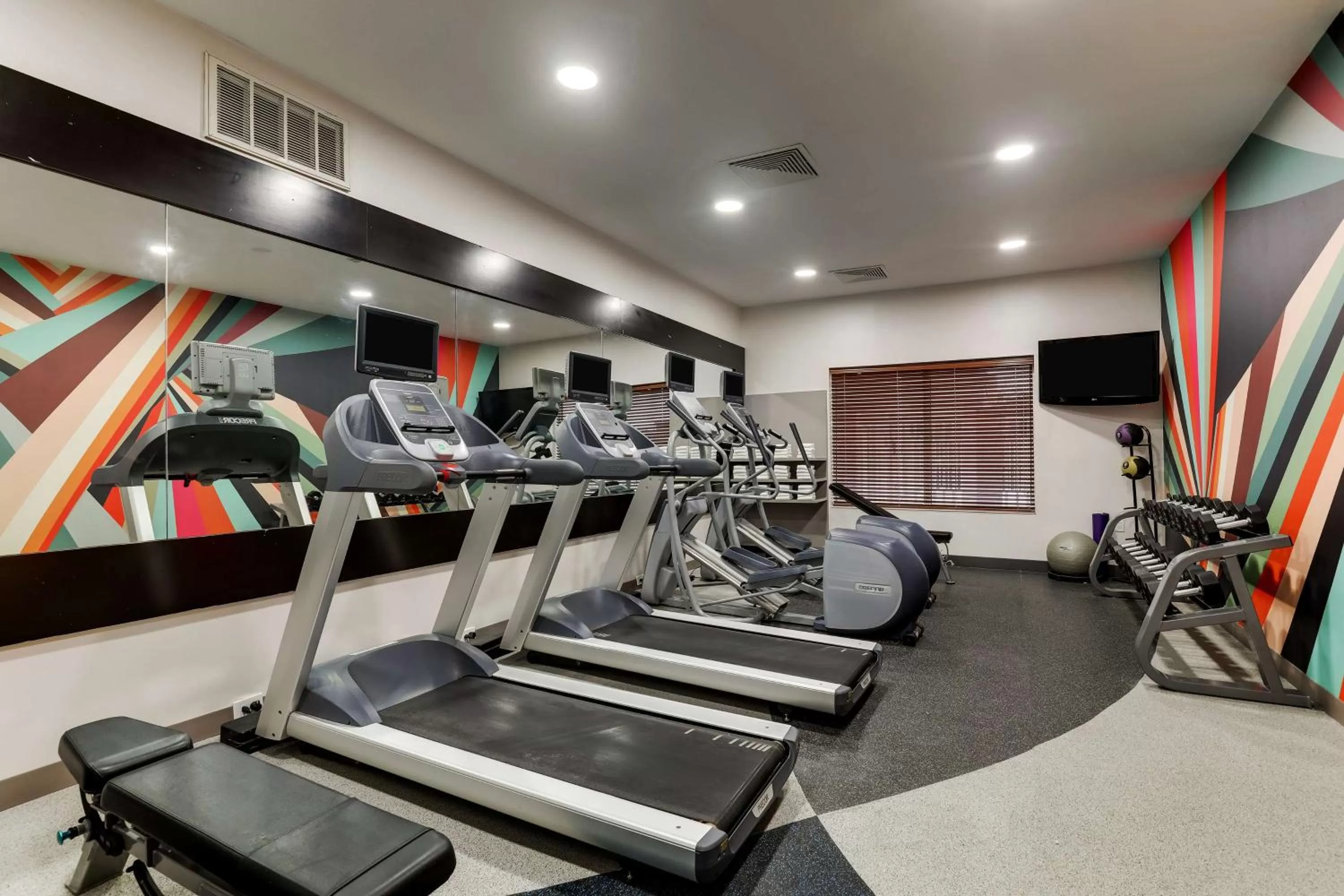 Fitness centre/facilities in Hilton Garden Inn Fort Worth/Fossil Creek