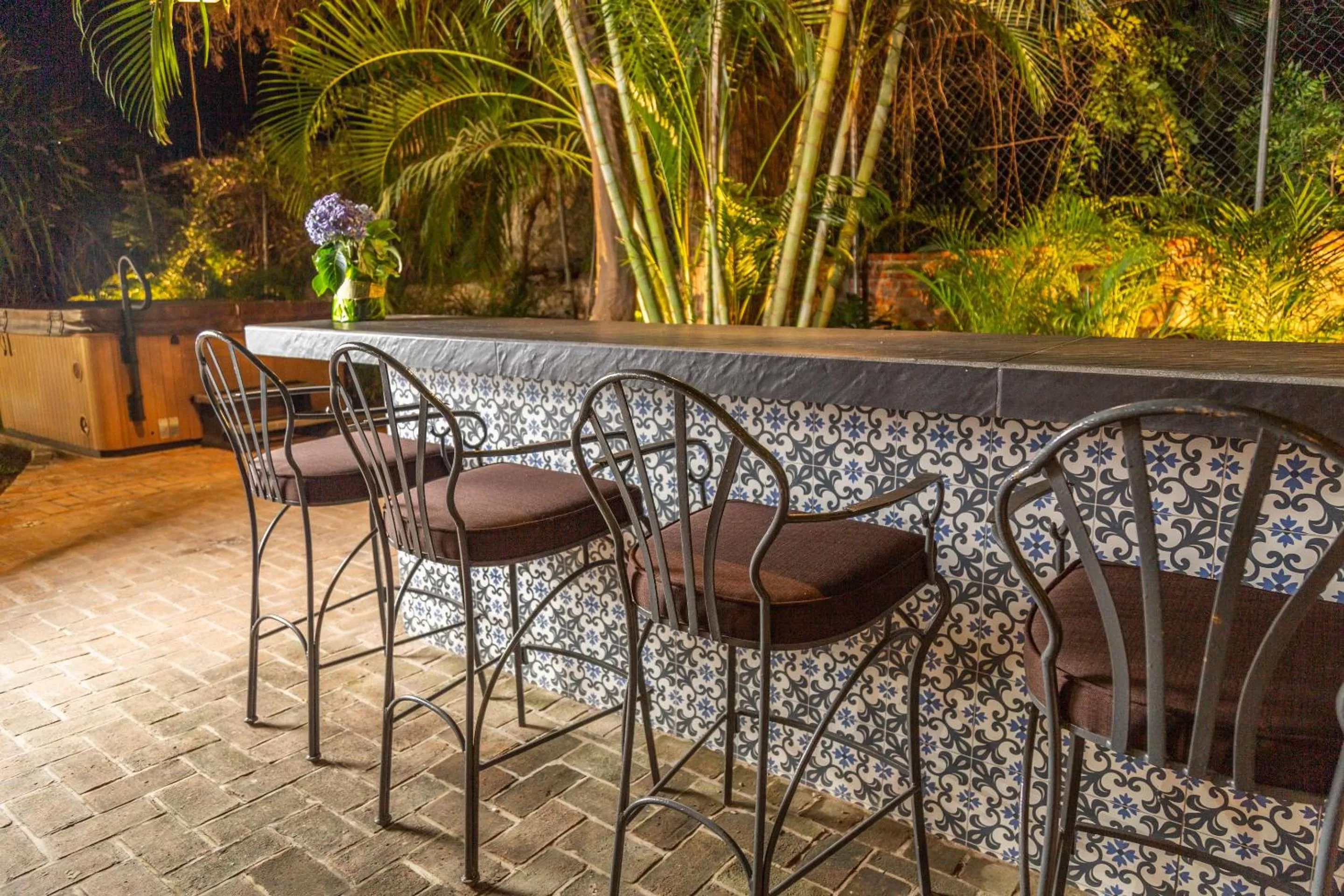 Garden in Plaza Chapala Hotel