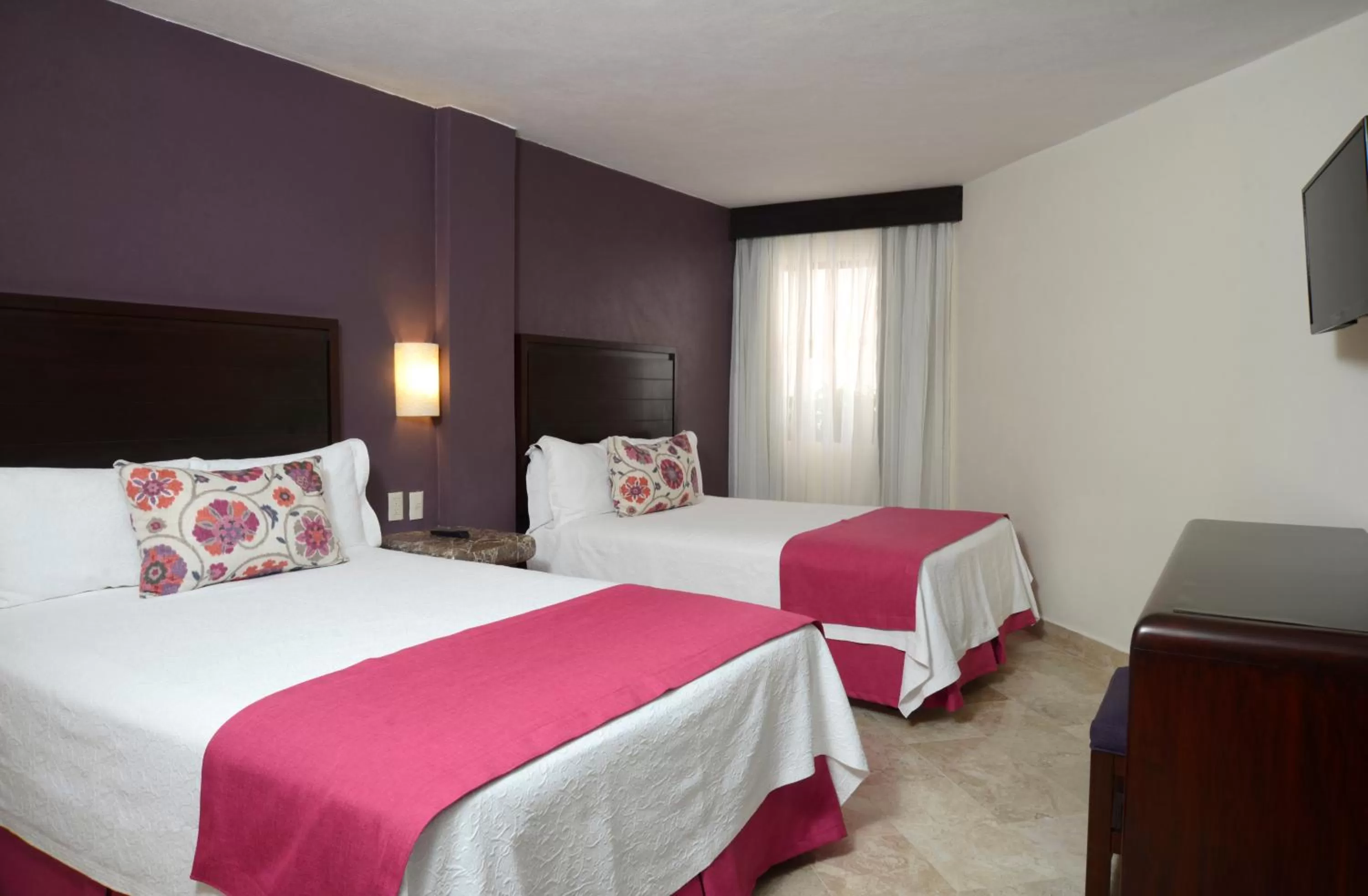 Bed in Canto del Sol Puerto Vallarta All Inclusive
