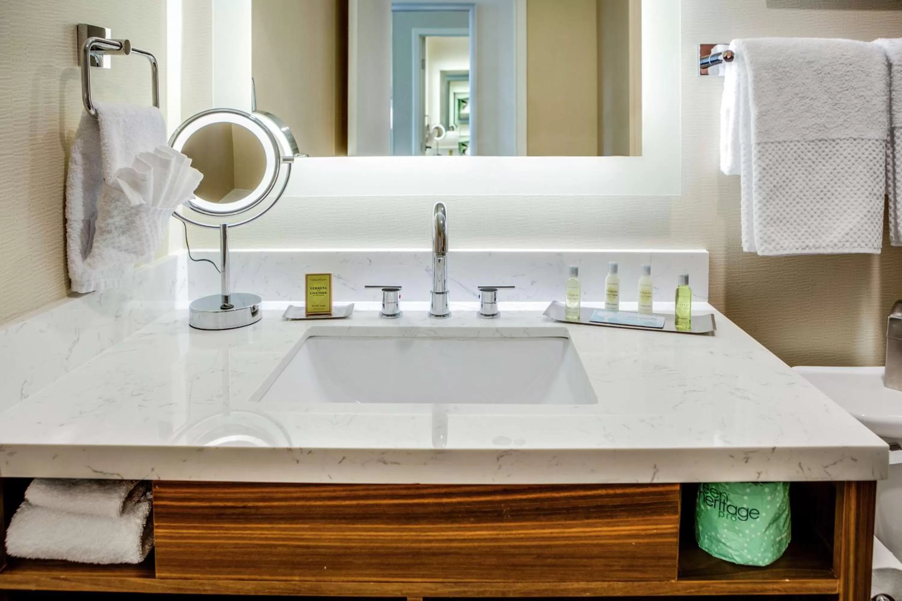 Bathroom in DoubleTree by Hilton Huntington, WV