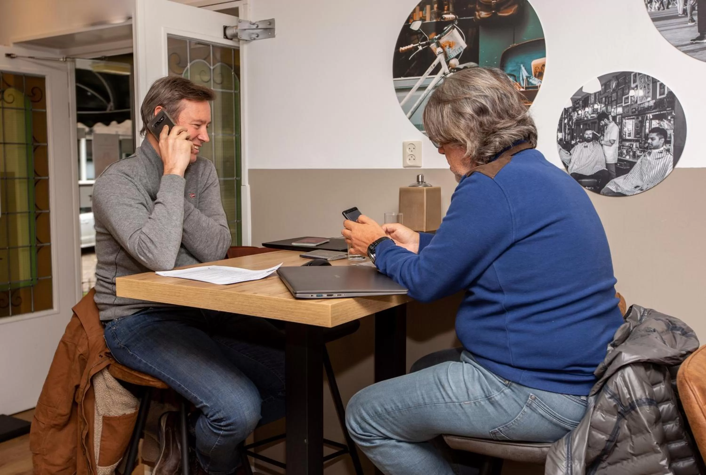 People in Hotel Breitner