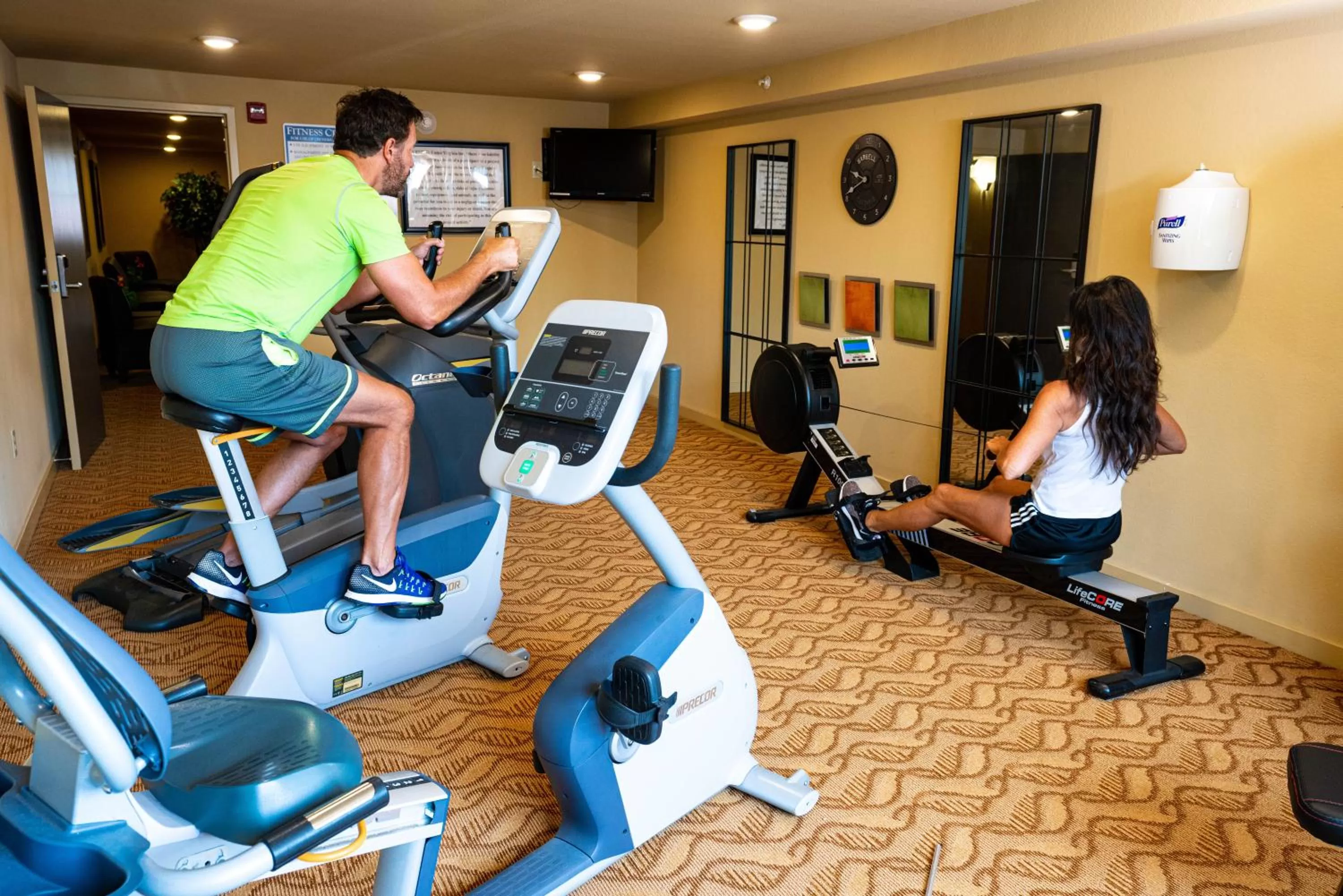 Fitness centre/facilities in Patriots Inn