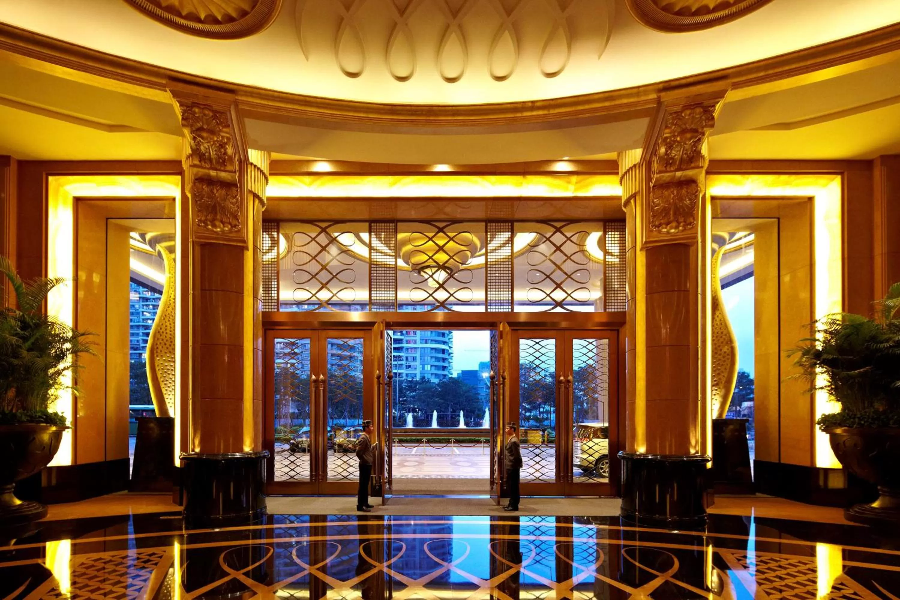 Lobby or reception in Kempinski Hotel Shenzhen