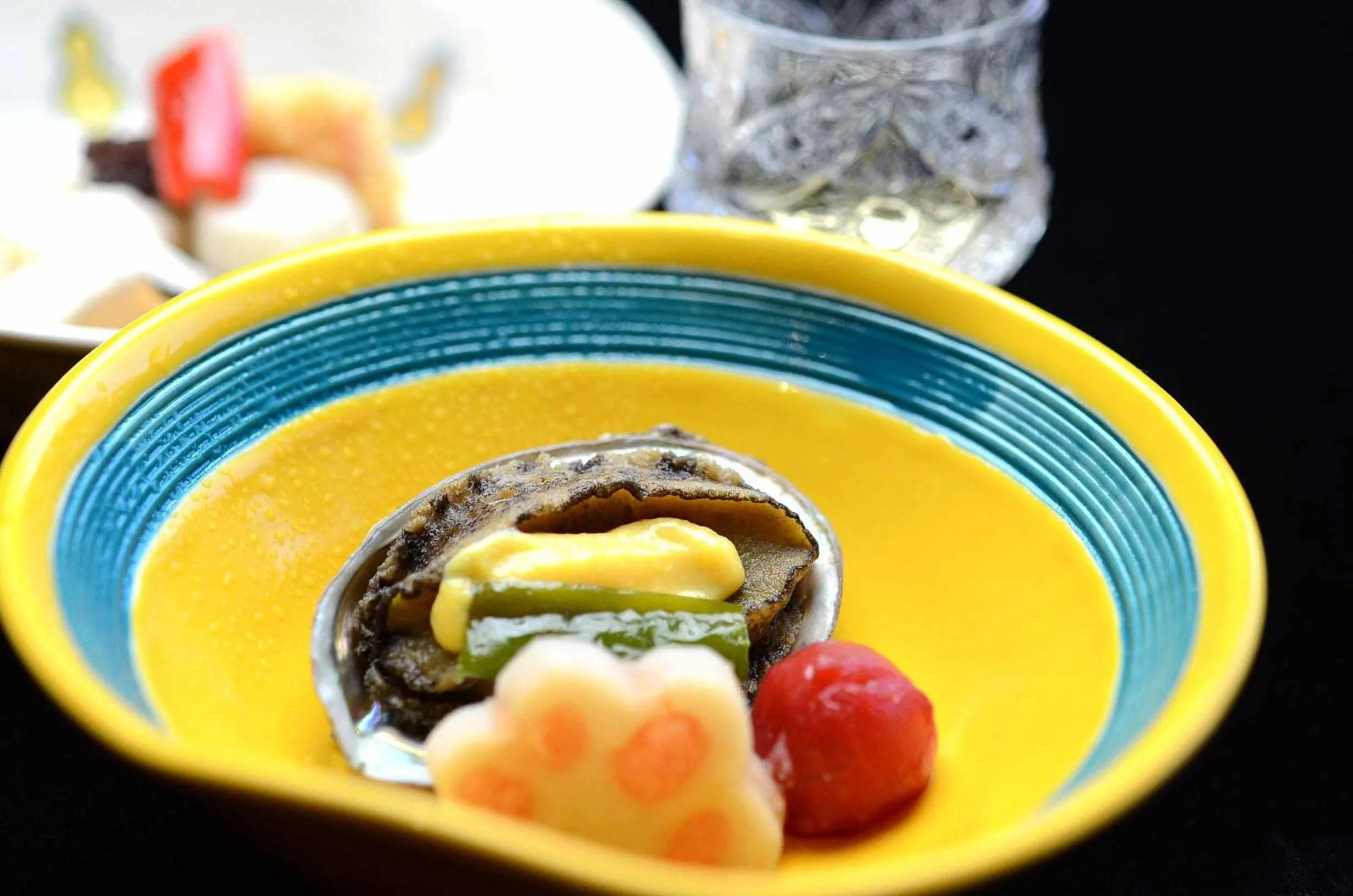 Food close-up in Okuno Hosomichi