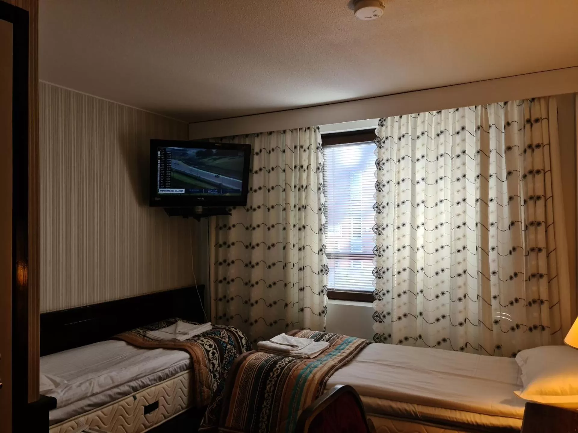 Bed in Hotelli Sandels